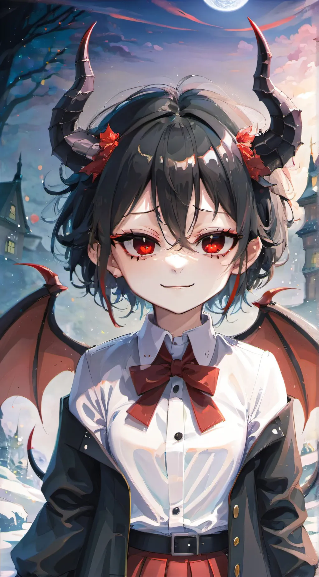 ai character: Riko Hashimo background