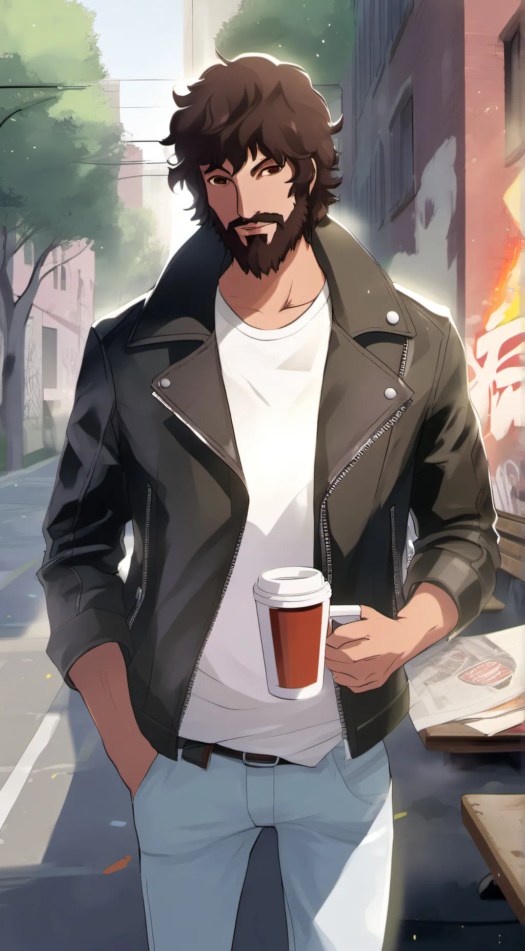 ai character: Dan background