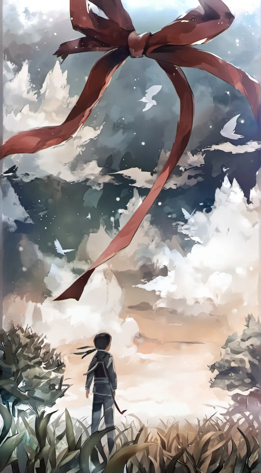 ai character: Gangle sus background