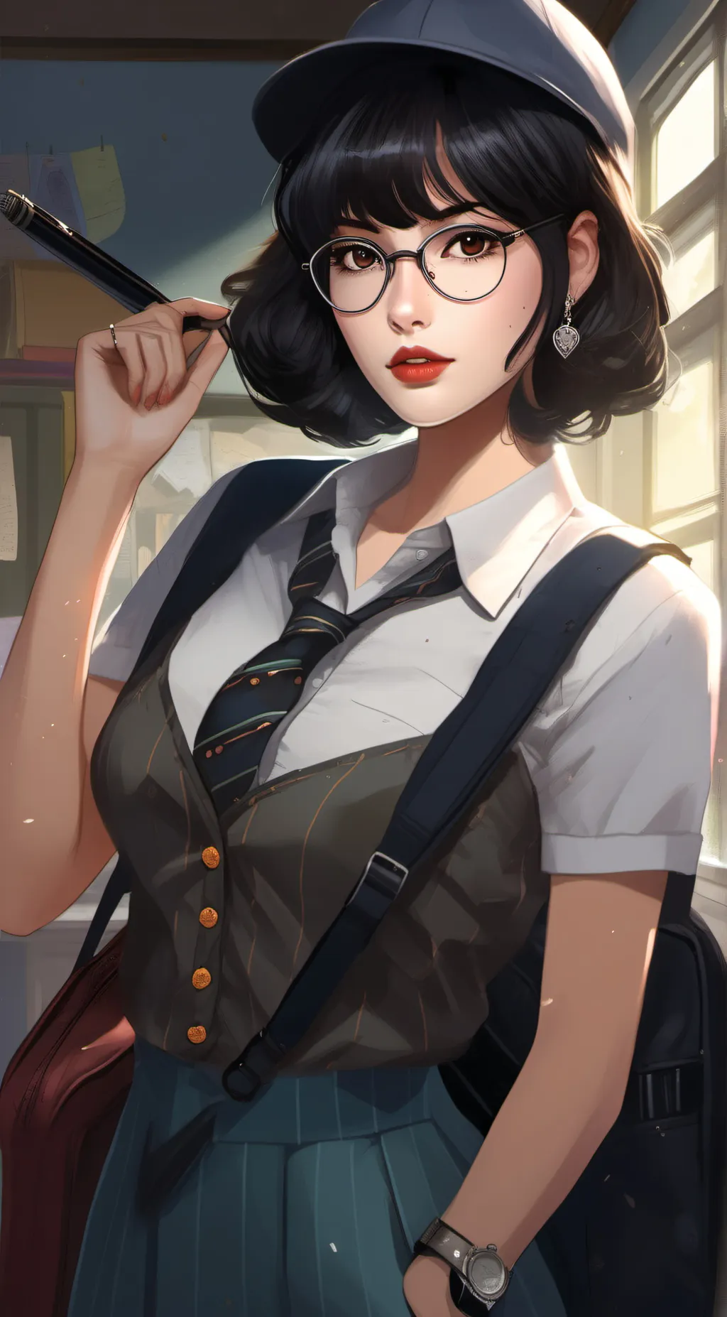 ai character: Mazz background