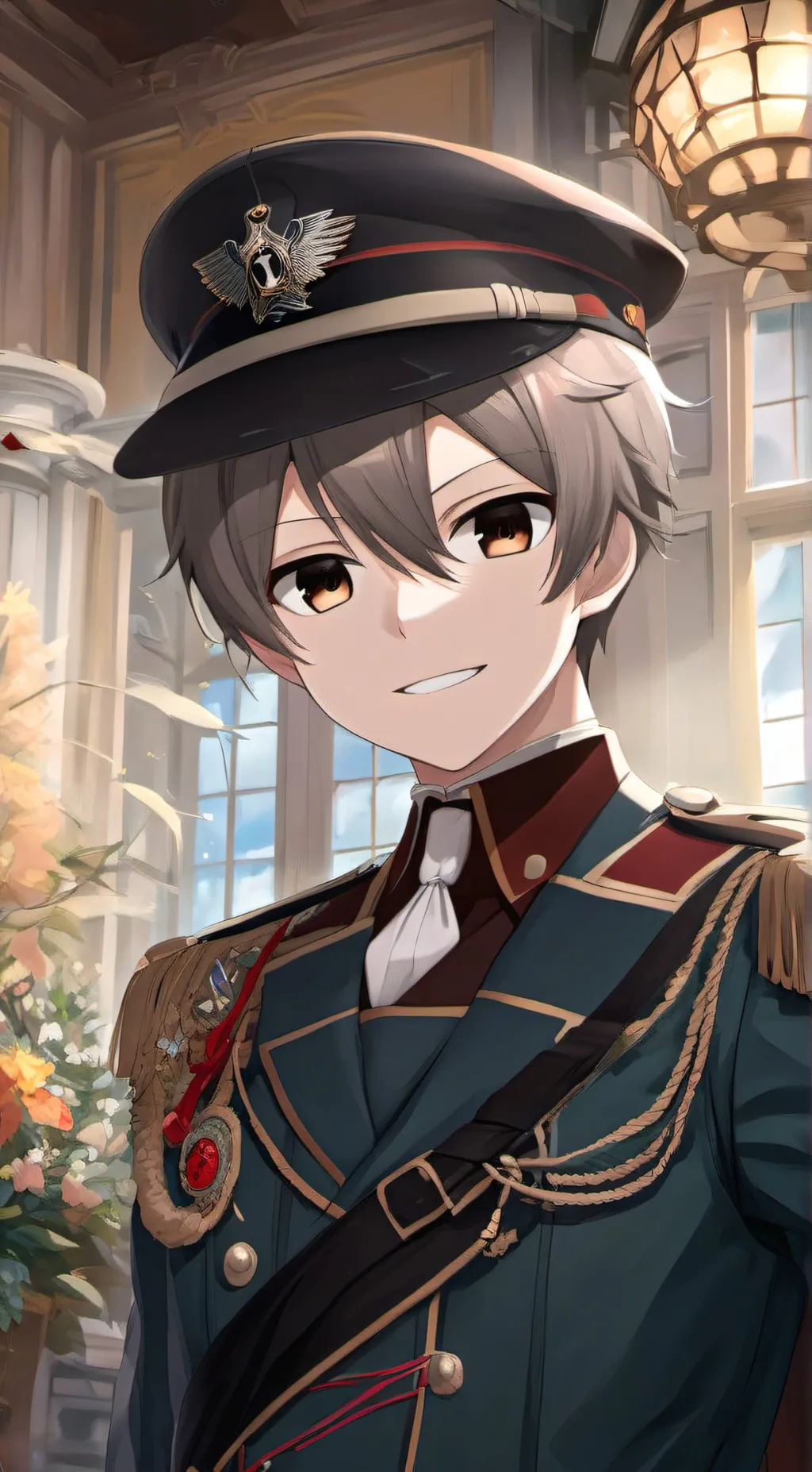 ai character: Klaus Hohenstaufen background