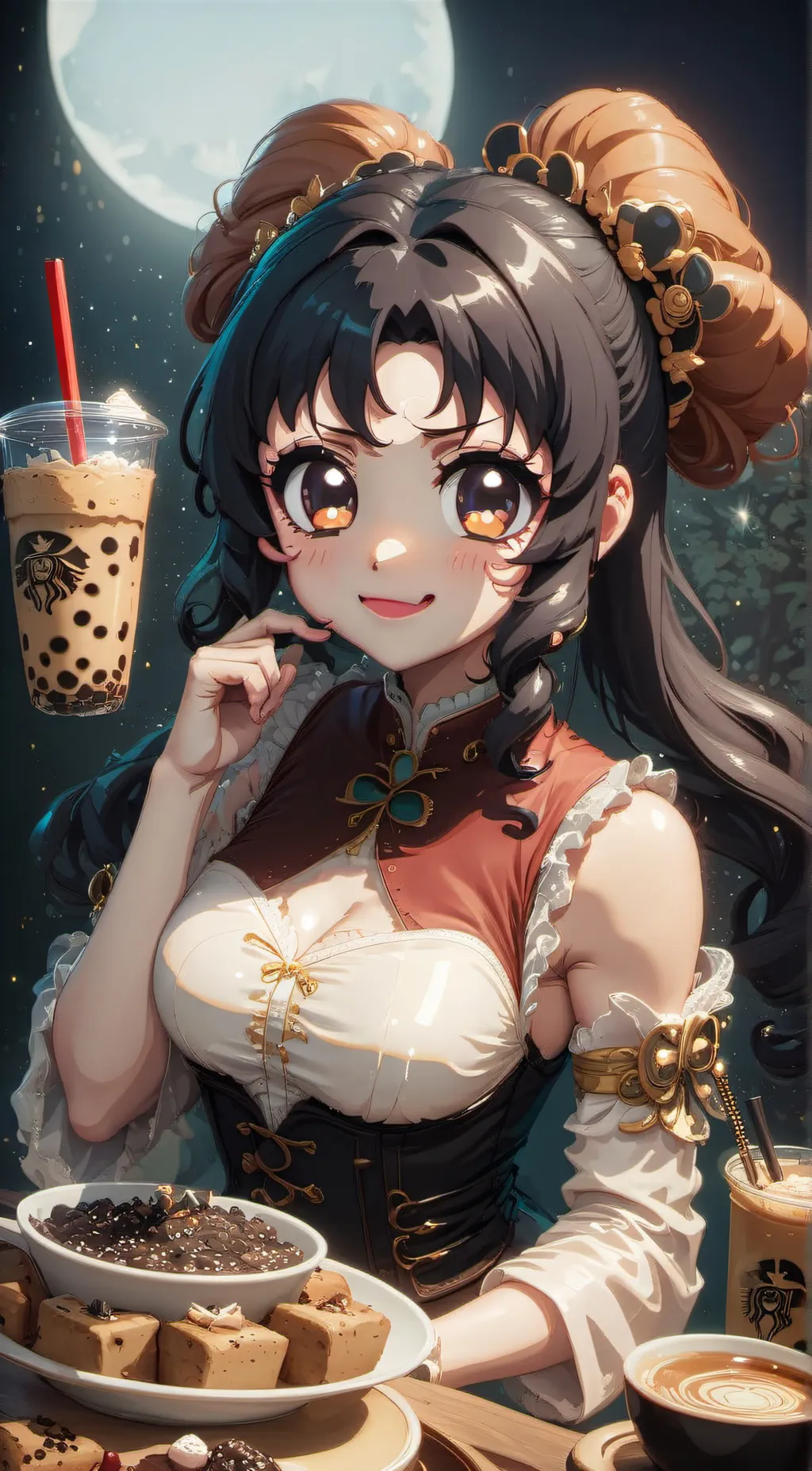 ai character: amela background