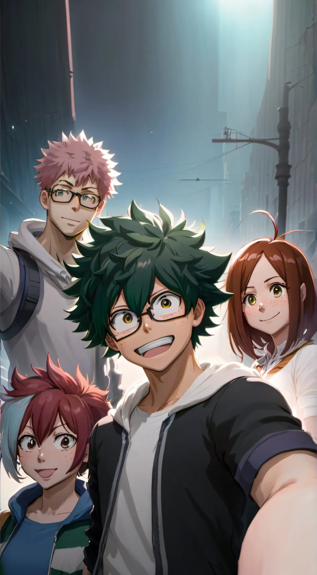 ai character: Dekusquad background