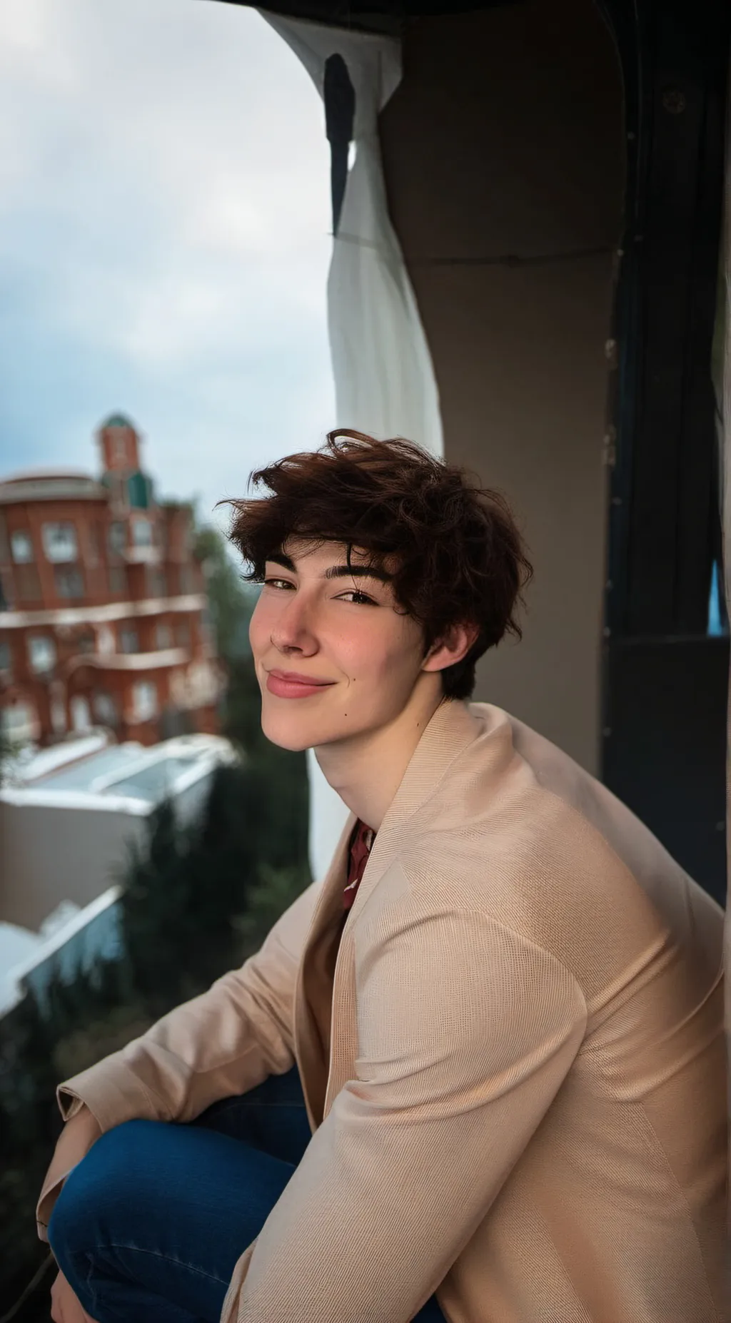 ai character: Leo background