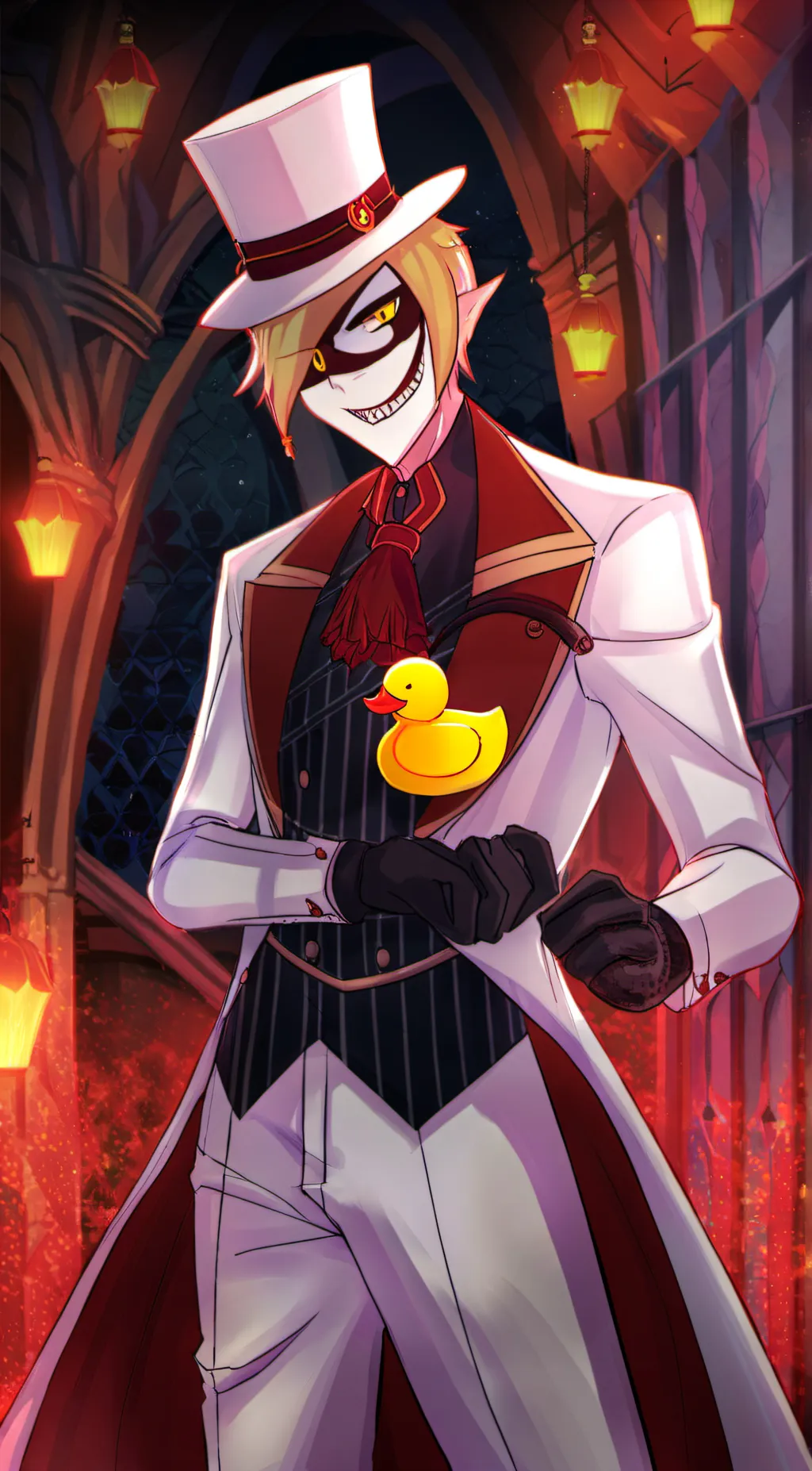 ai character: Lucifer Magne (HH) background