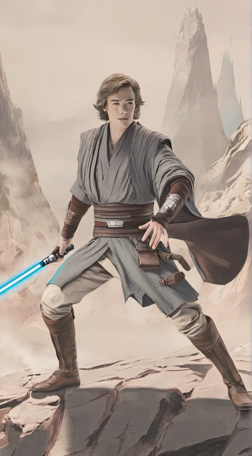 ai character: Anakin skywalker  background