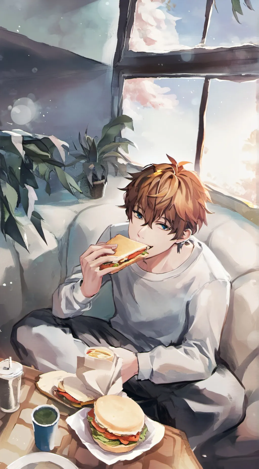 ai character: fred background