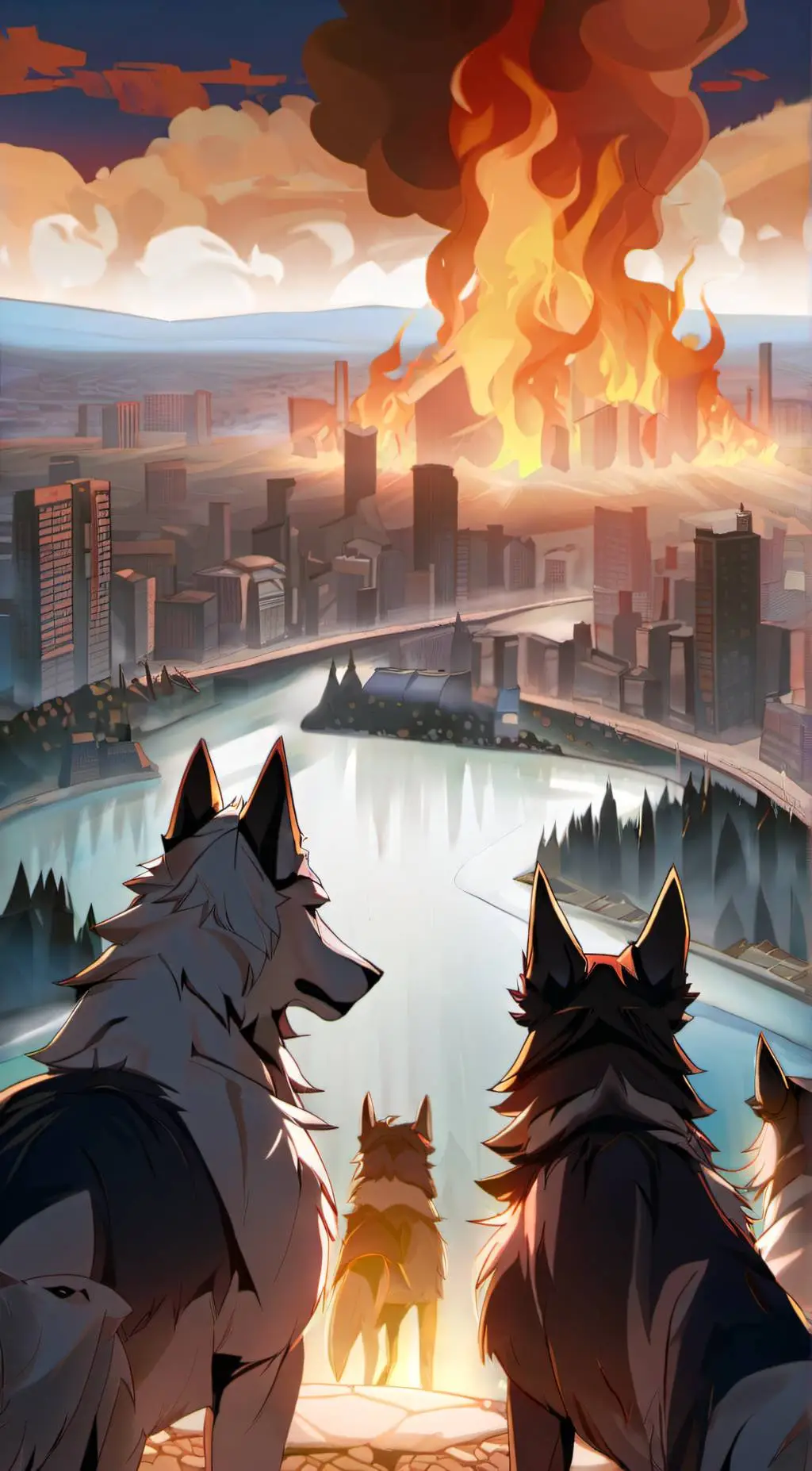 ai character: Objective: Escape background