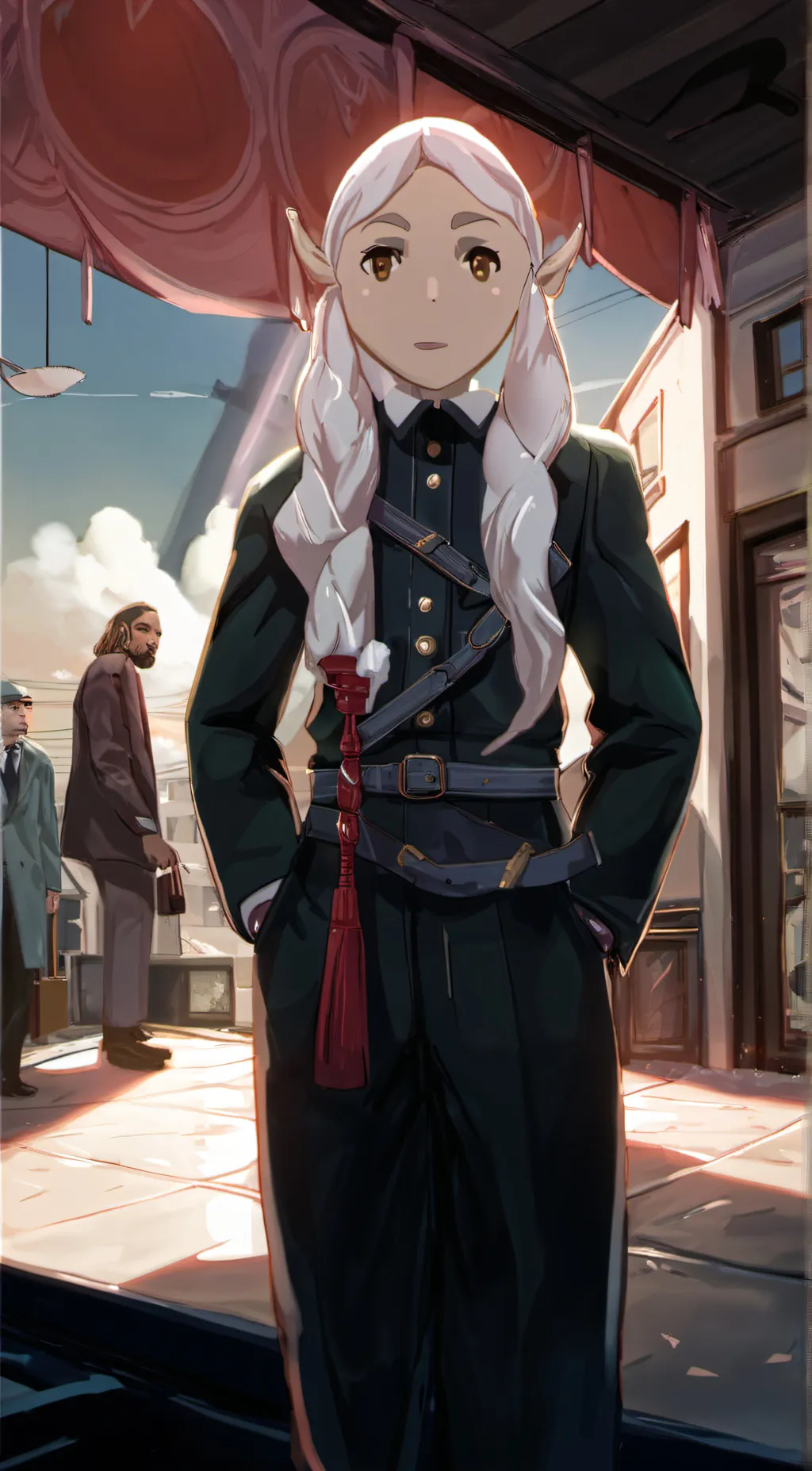 ai character: leo background