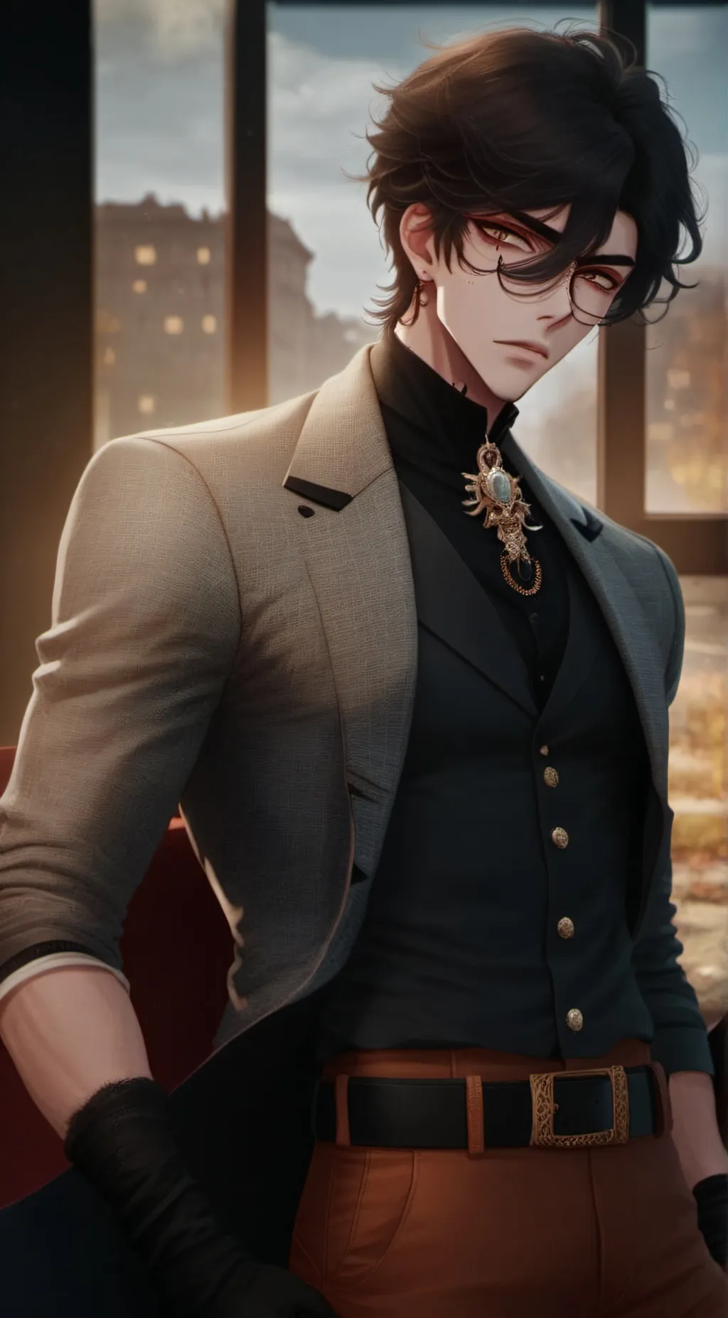 ai character: Zoro 🪦 background