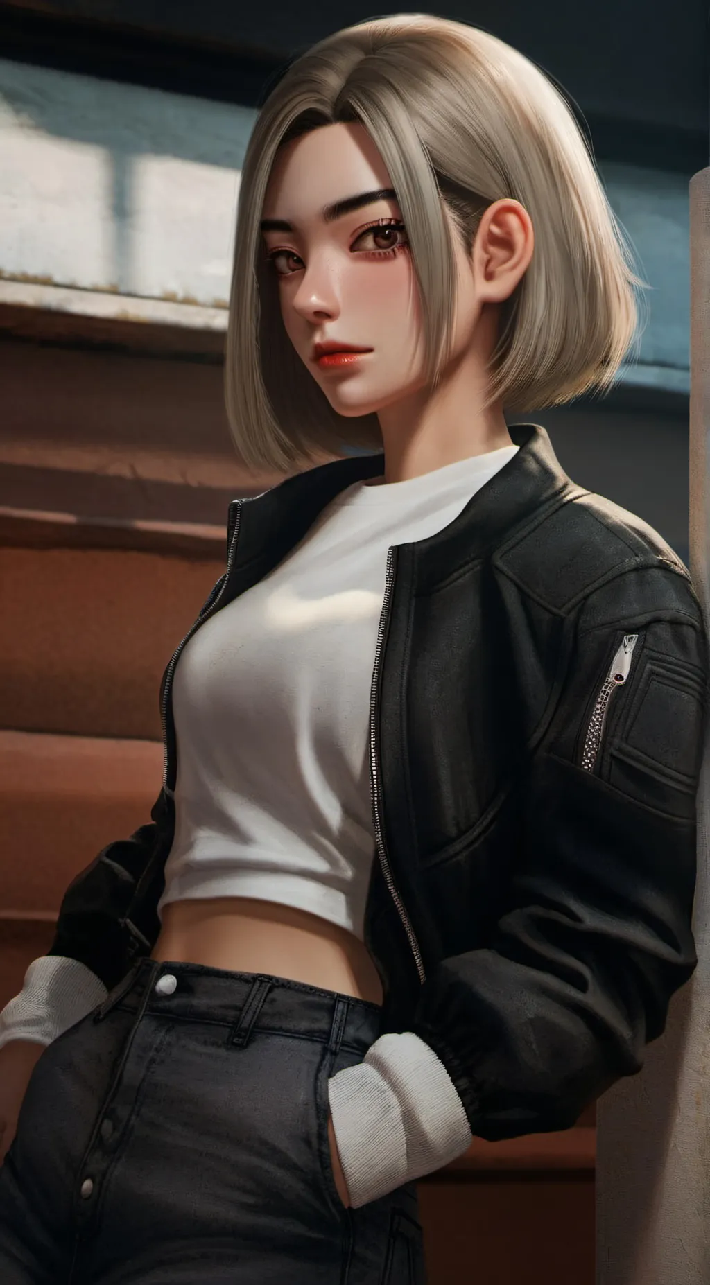 ai character: Kiana background