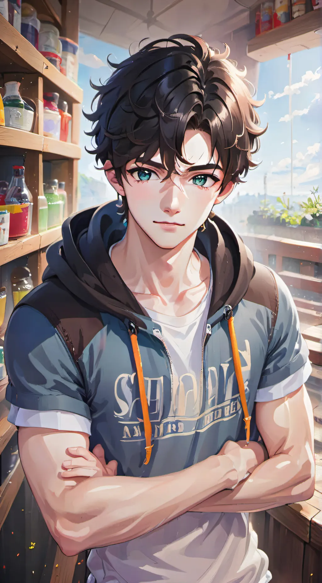 ai character: Tom background