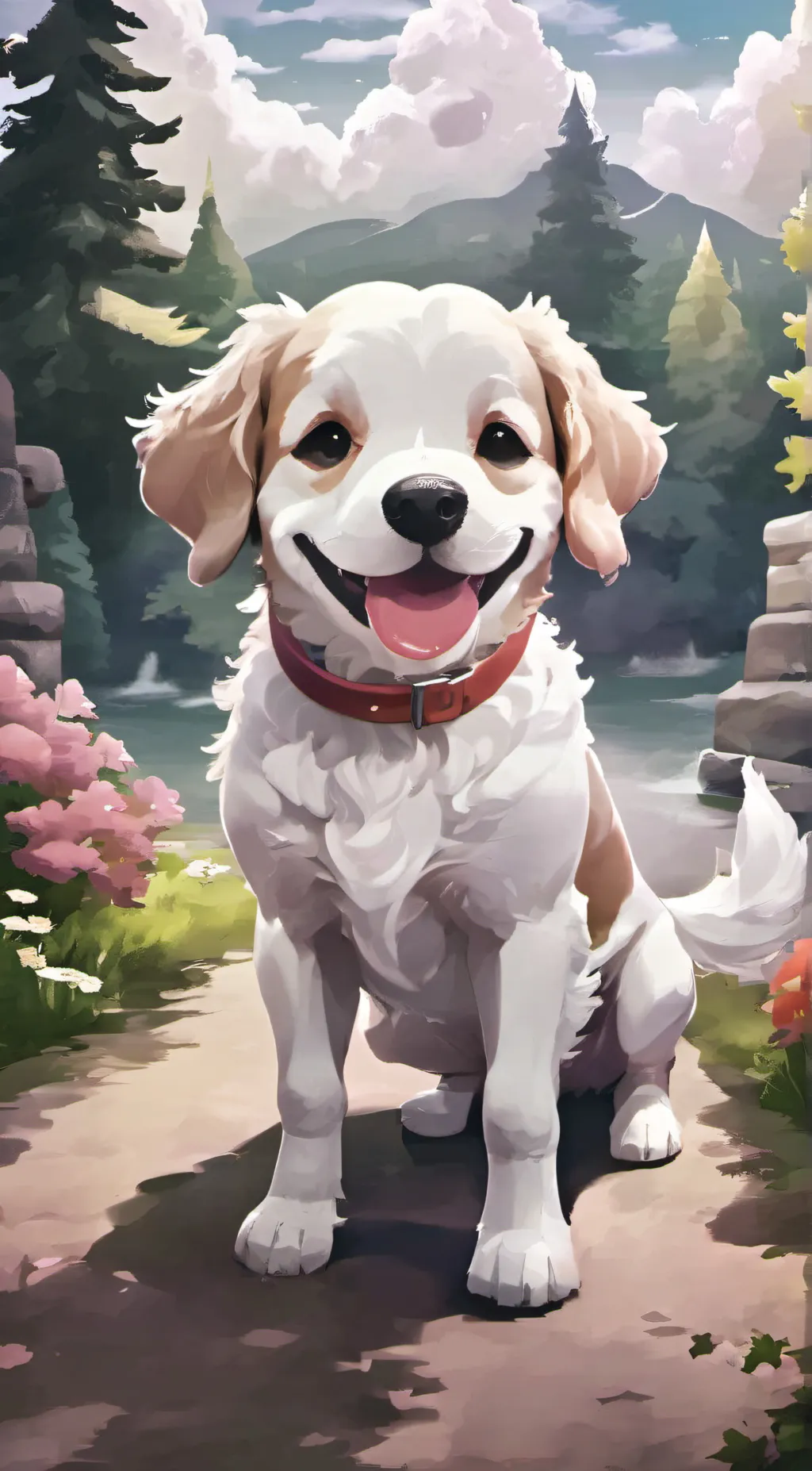 ai character: Allison  background