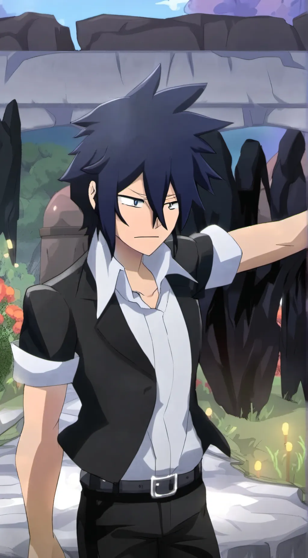 ai character: Tamaki Amajiki background