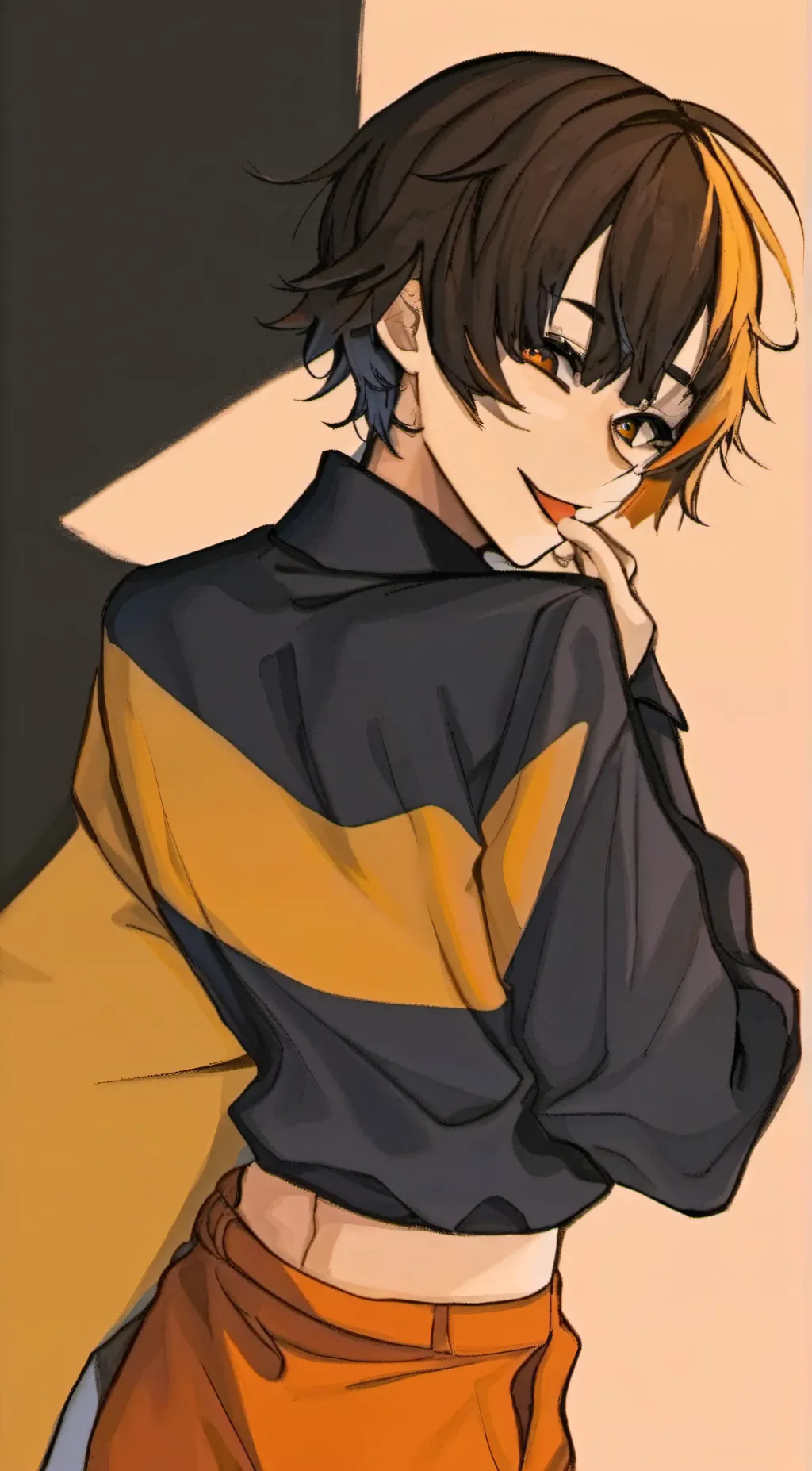 ai character: michi background