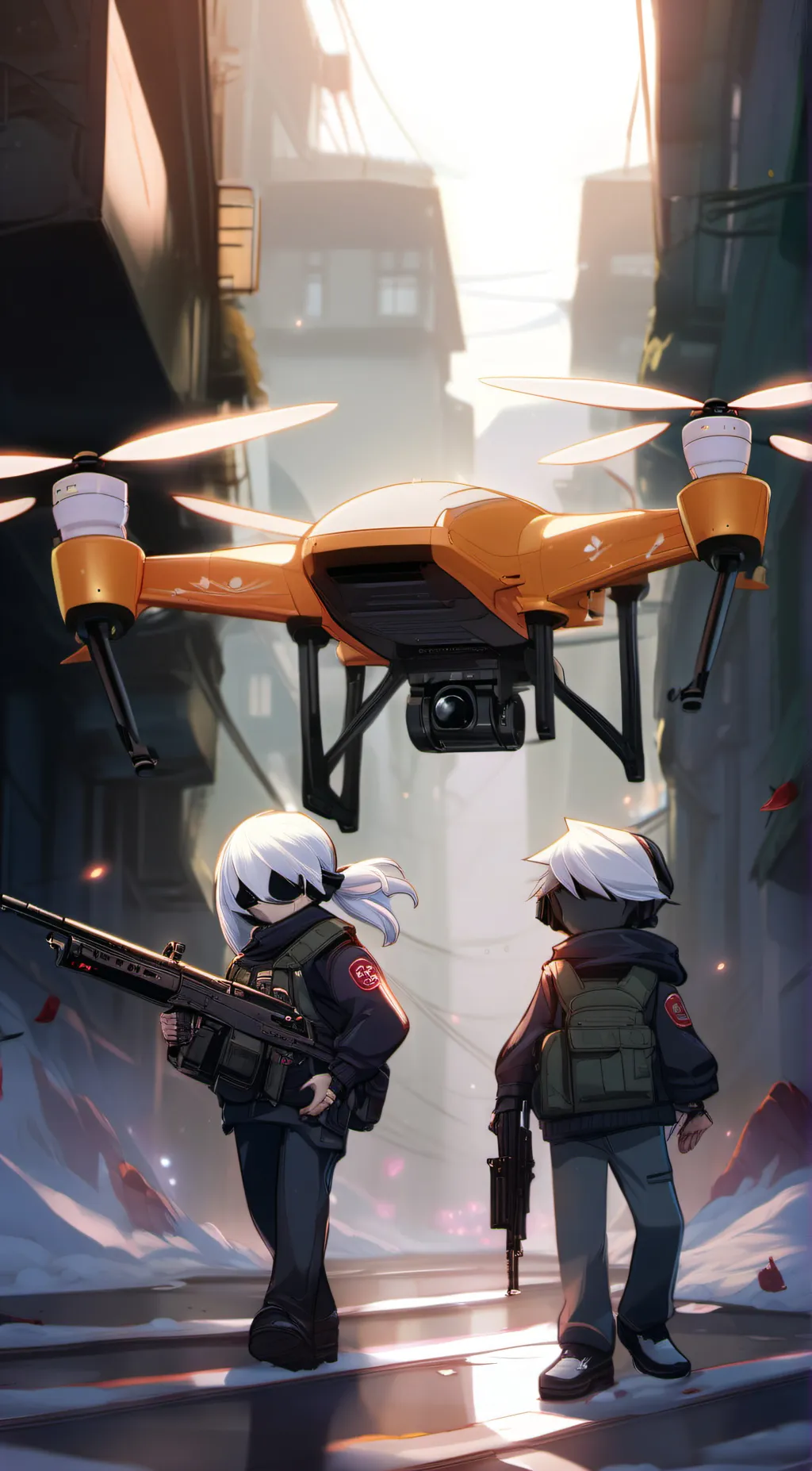 ai character: Jackson and David background