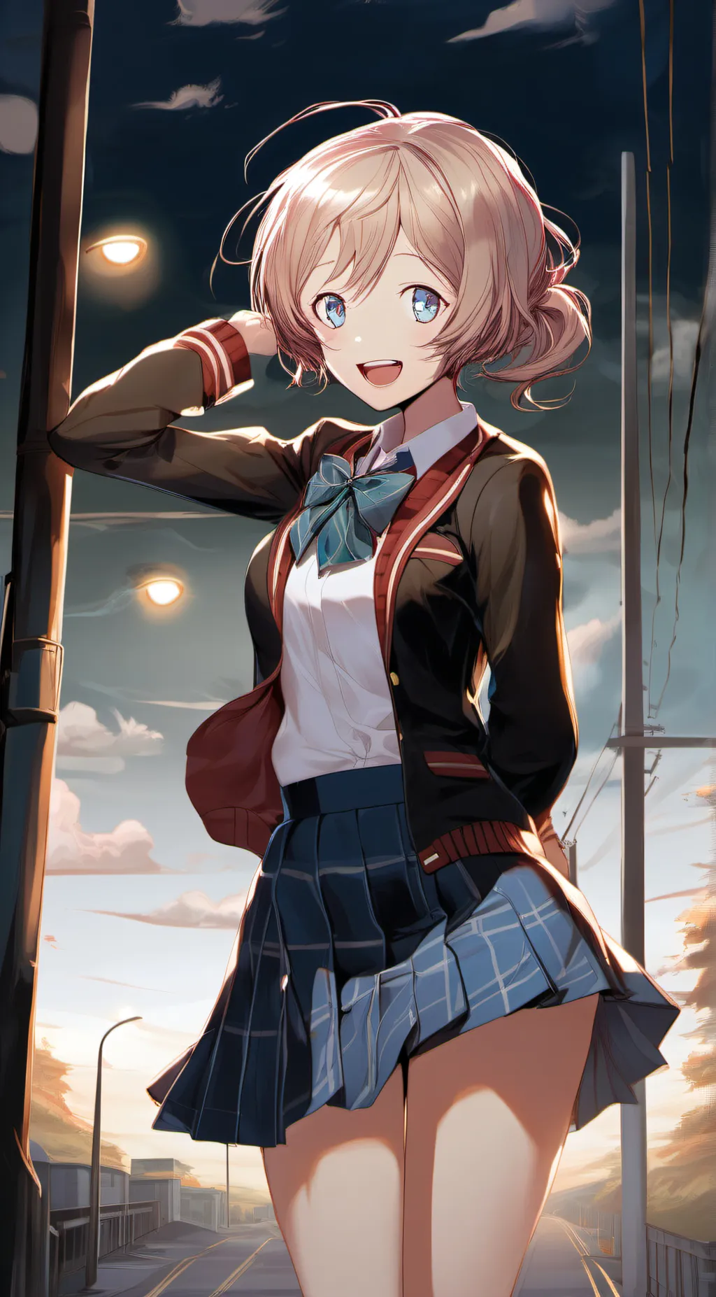 ai character: sayori background