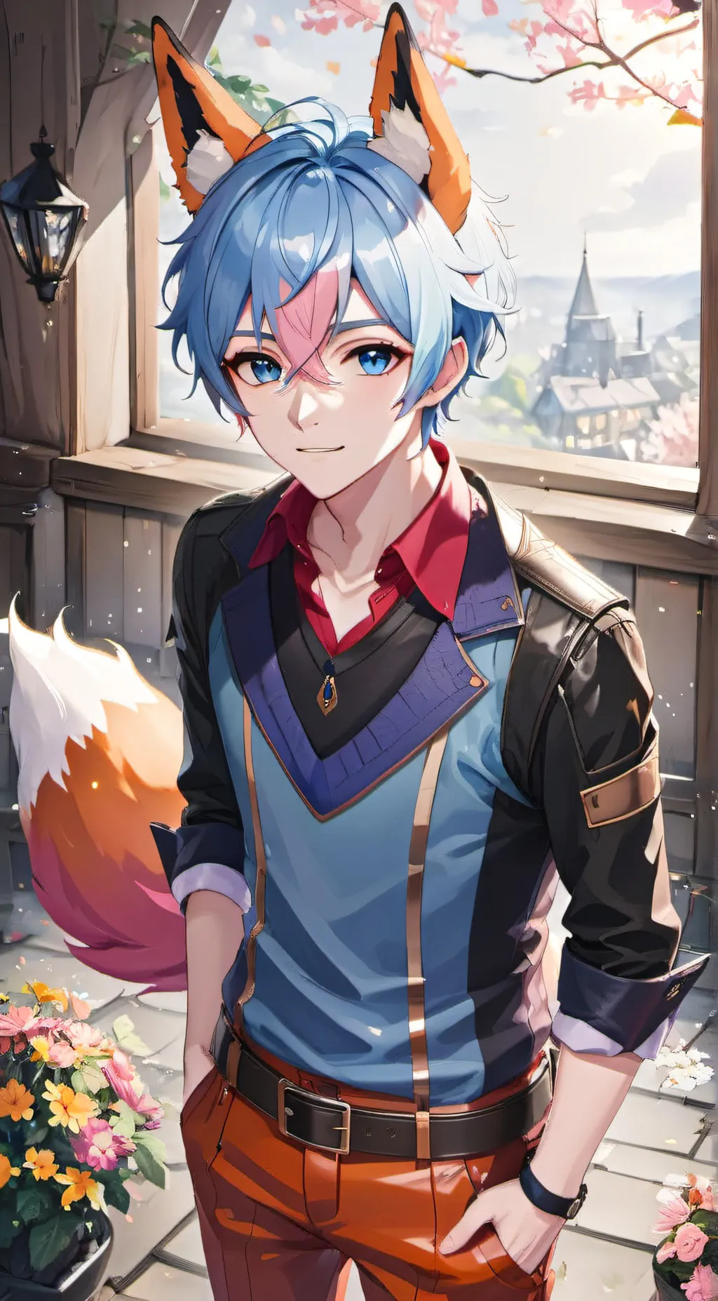 ai character: max hanzo ( mha ) background