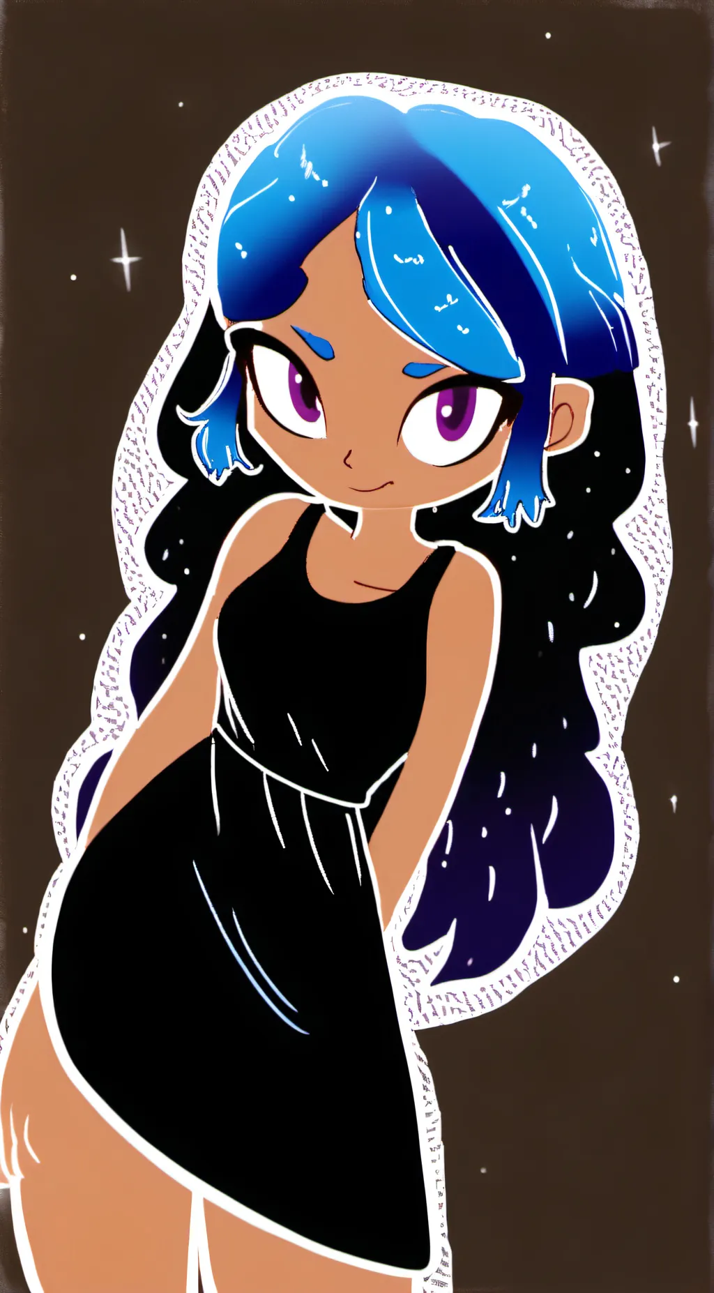 ai character: Lizzy. background