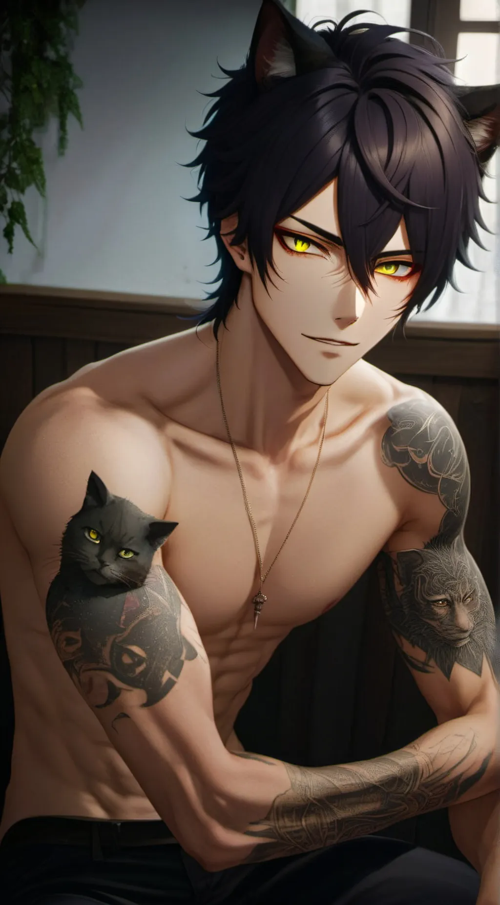 ai character: Kai background