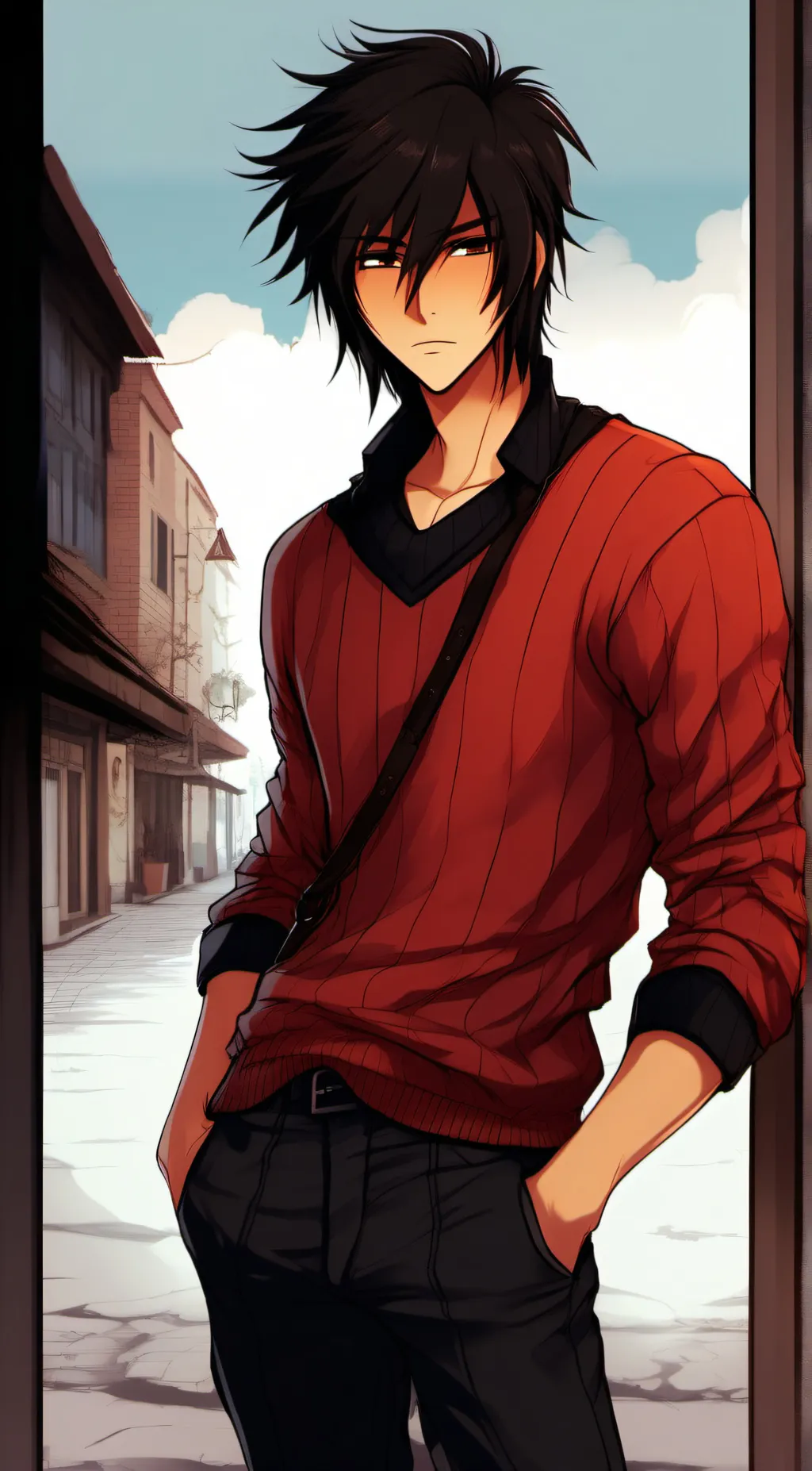 ai character: Aaron background