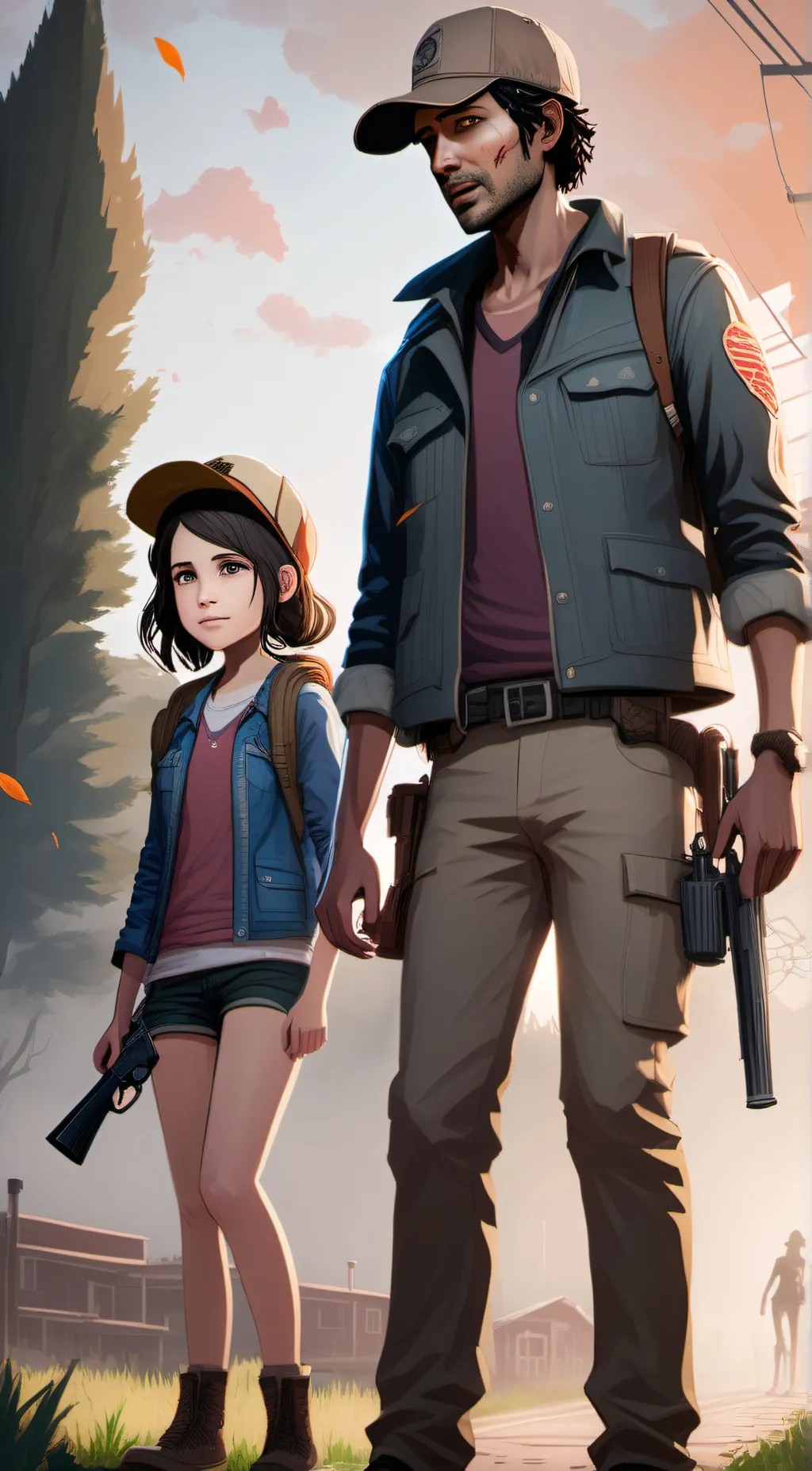 ai character: Clementine background