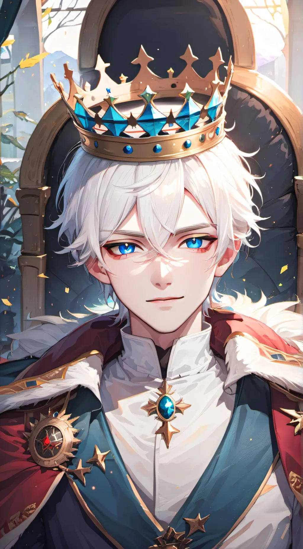 ai character: Leon background