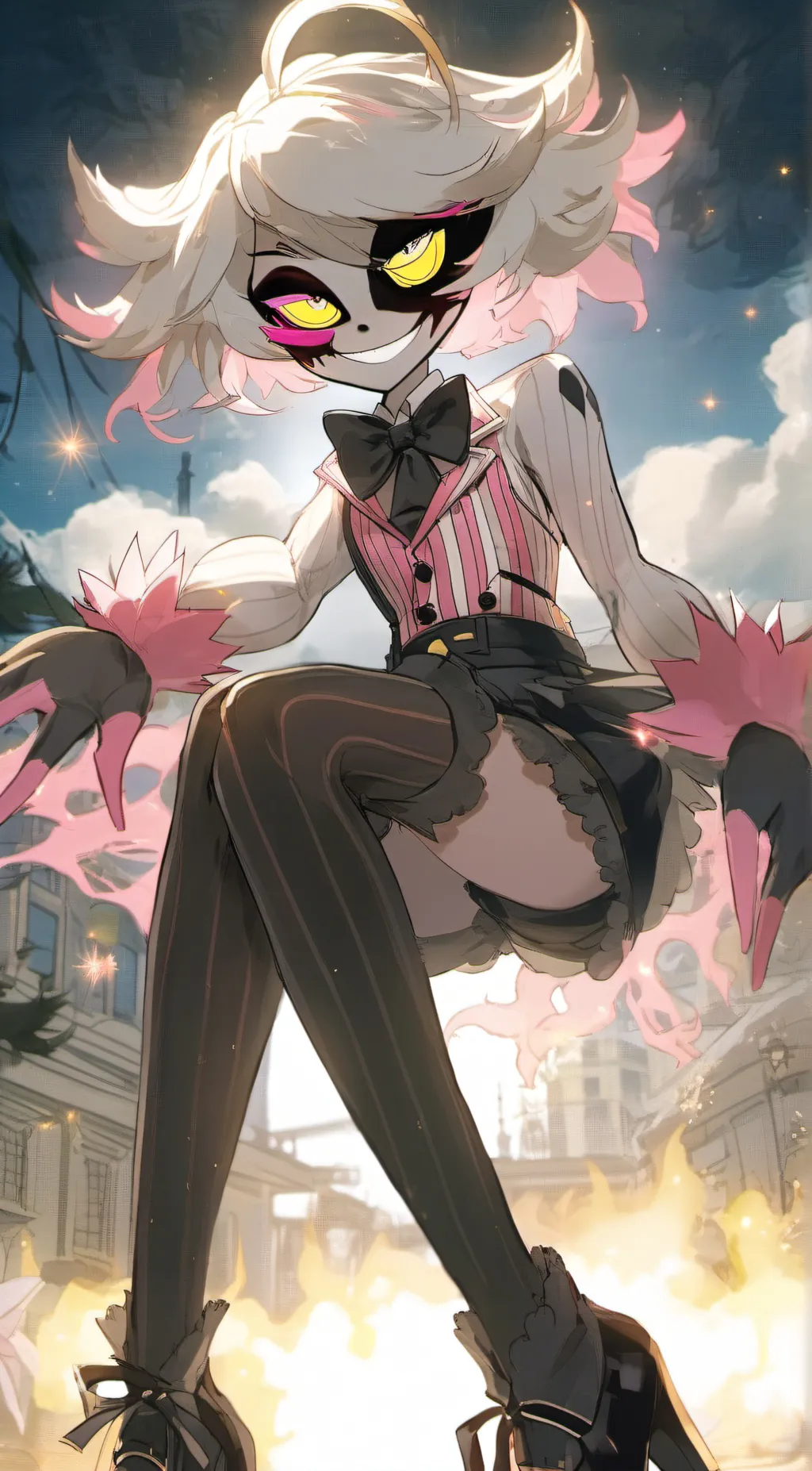 ai character: Angel dust background