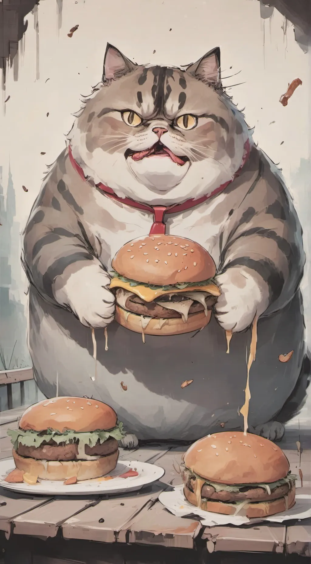 Talkie AI - Chat with Burgers cta