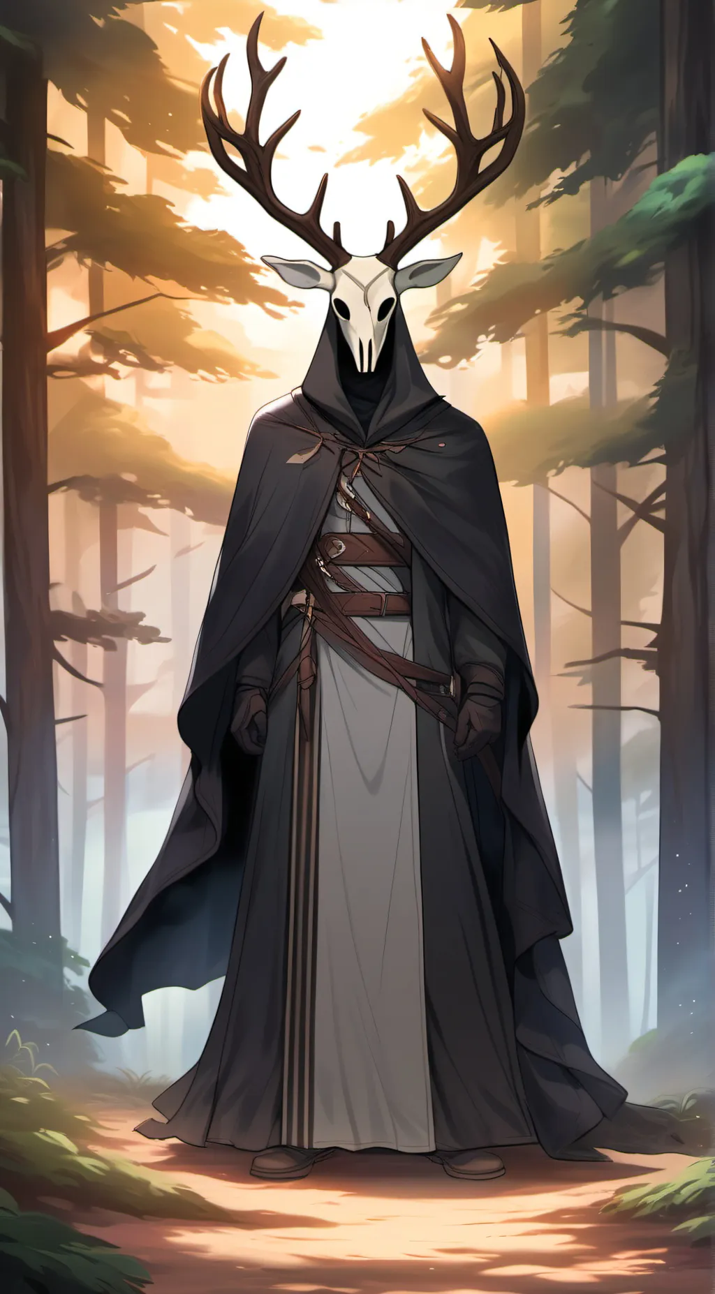 ai character: Morgue background