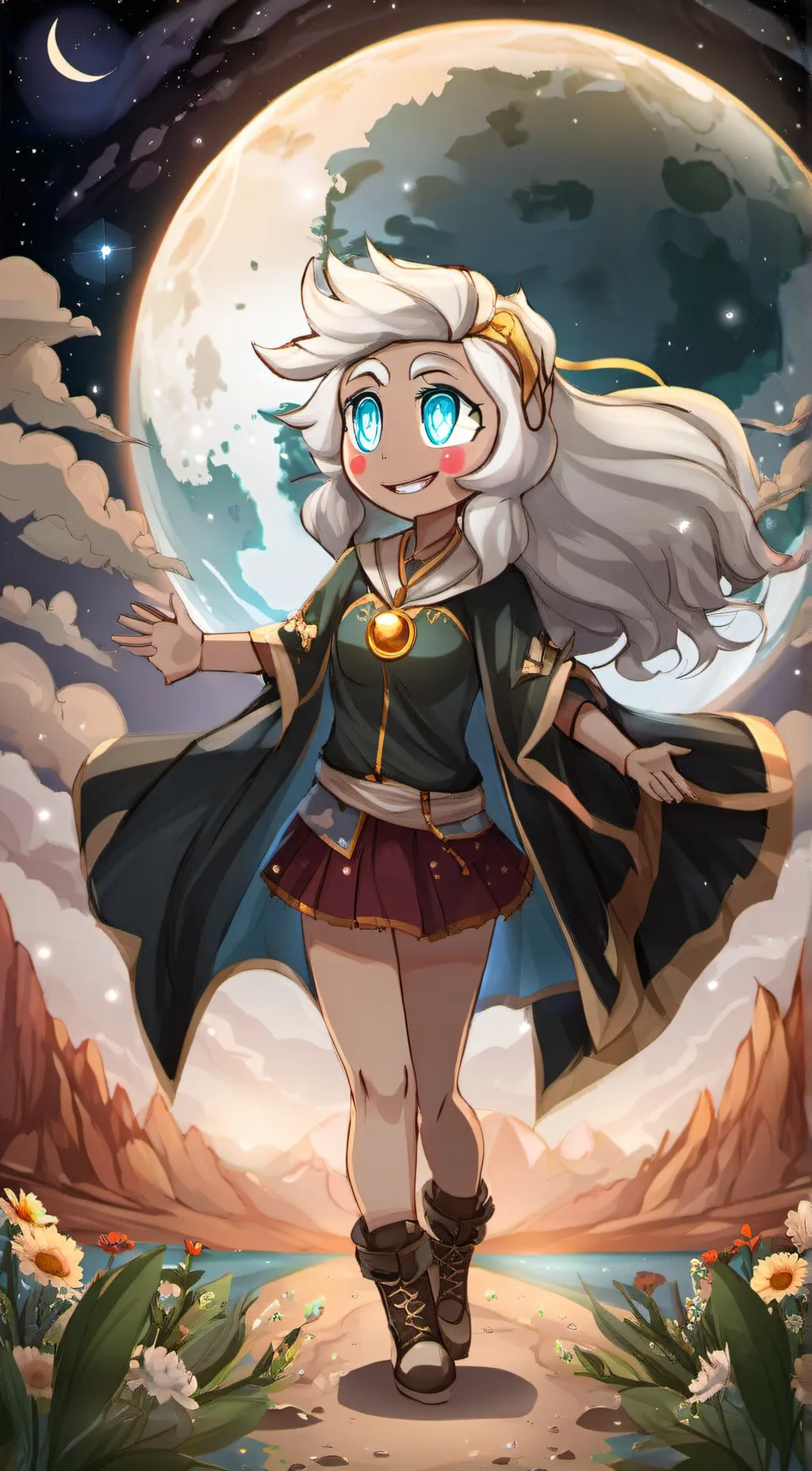 ai character: Earth background