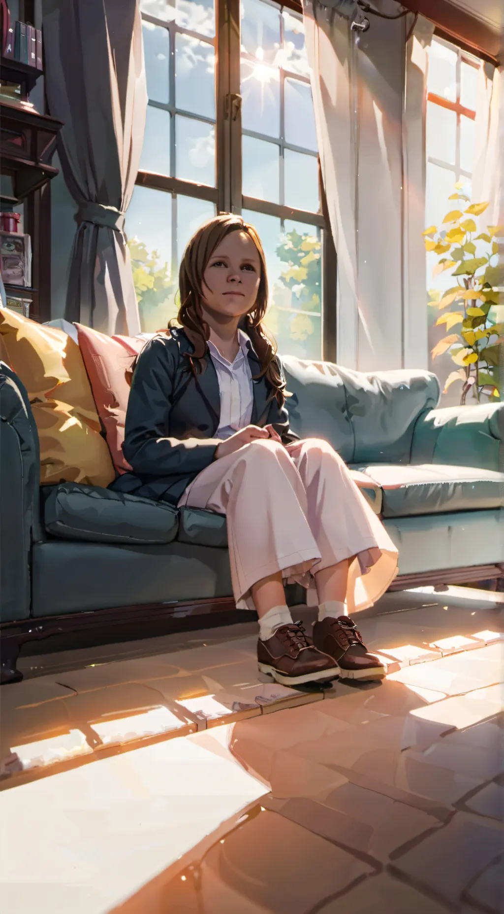 ai character: Olivia background