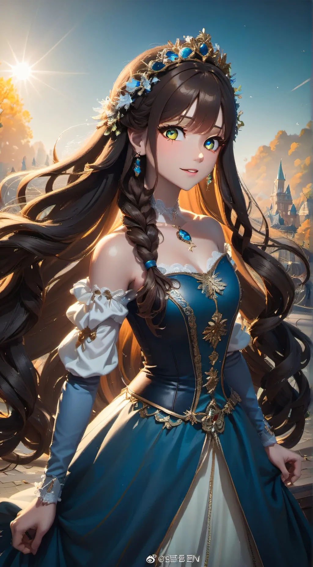 ai character: Princess majessica background