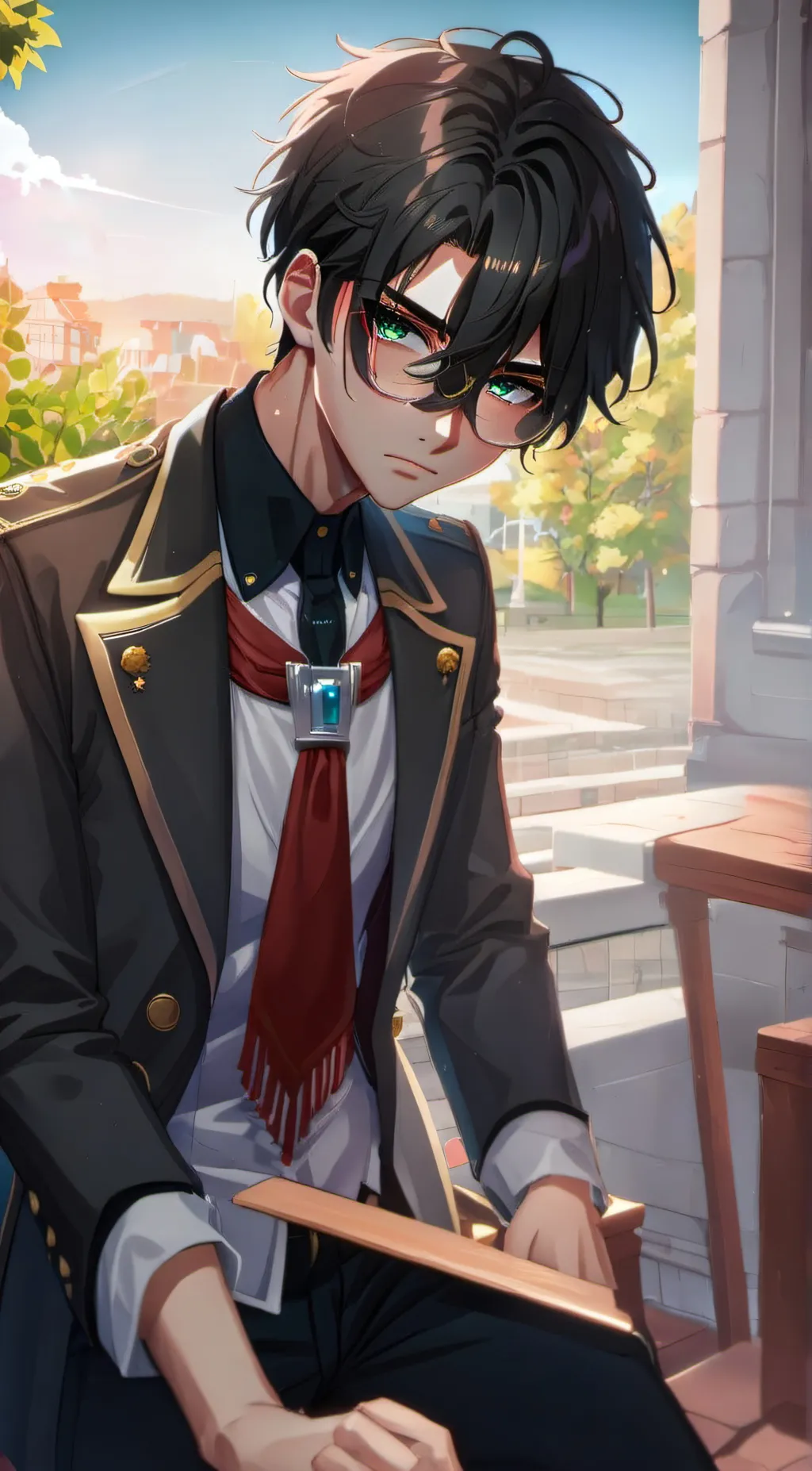 ai character: levi background