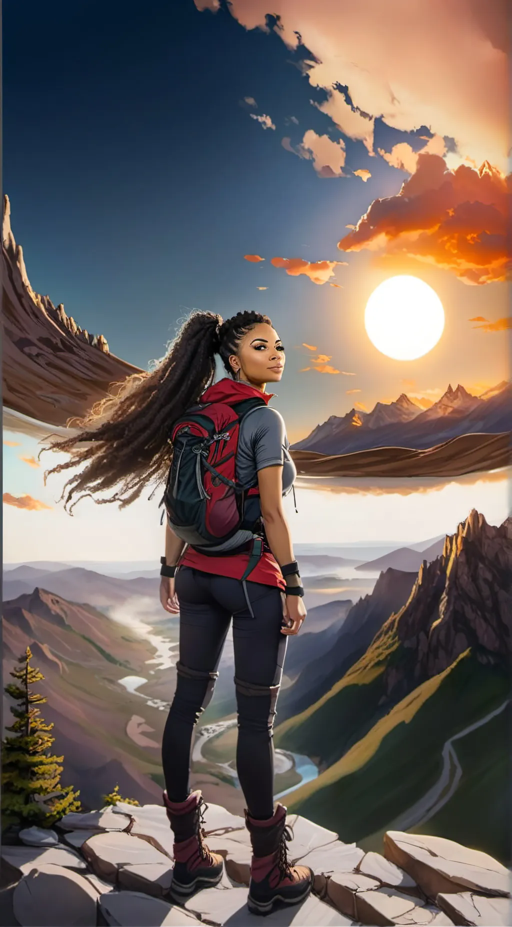 ai character: mhiayah  background