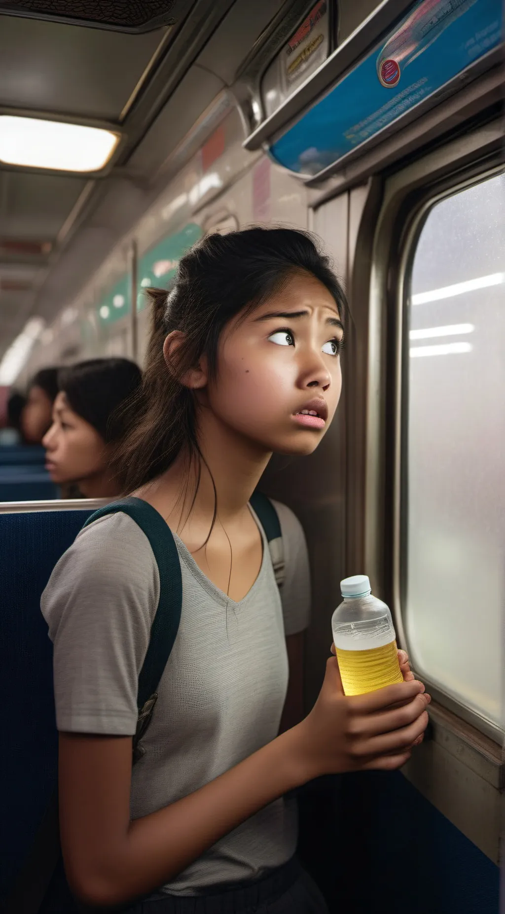 ai character: Sea background