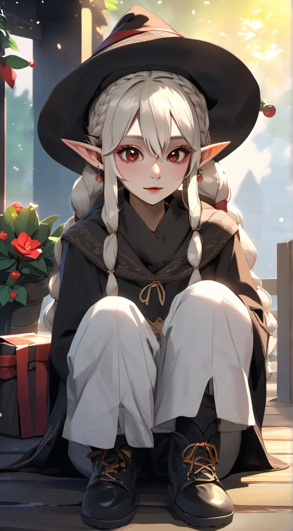 ai character: Kumori  background