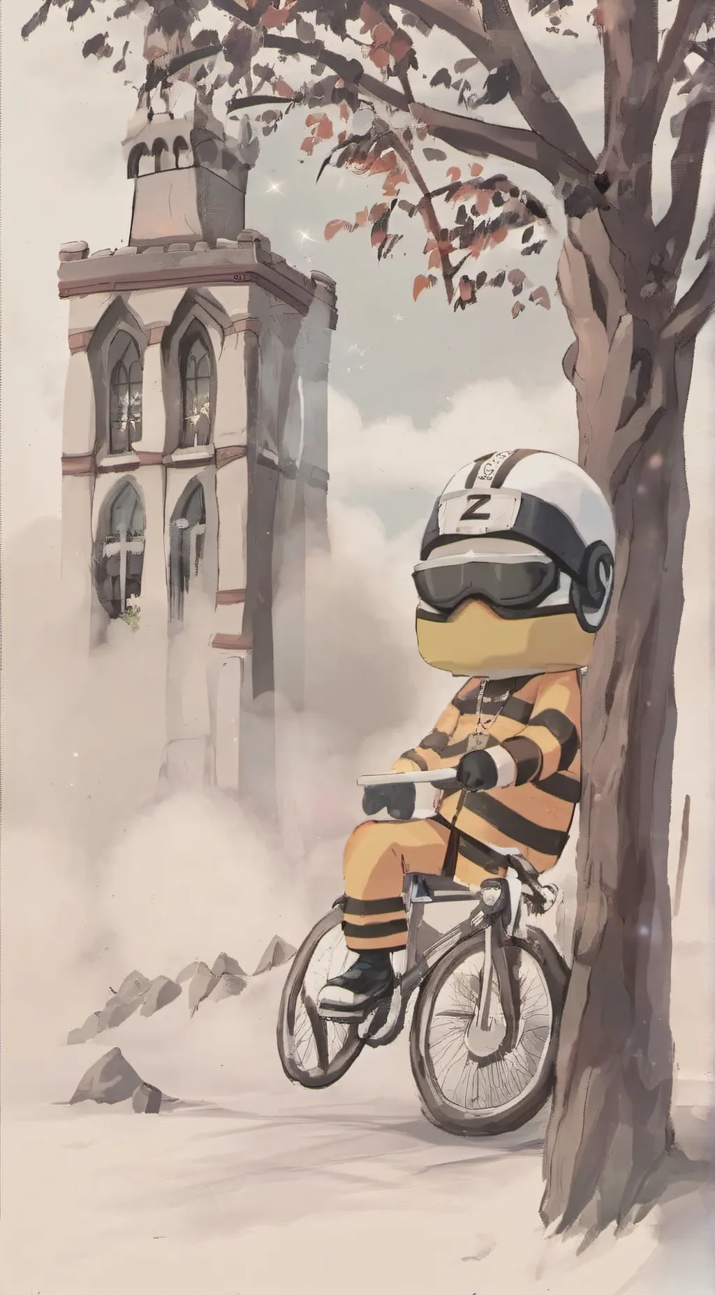 ai character: Rip_gilch  background