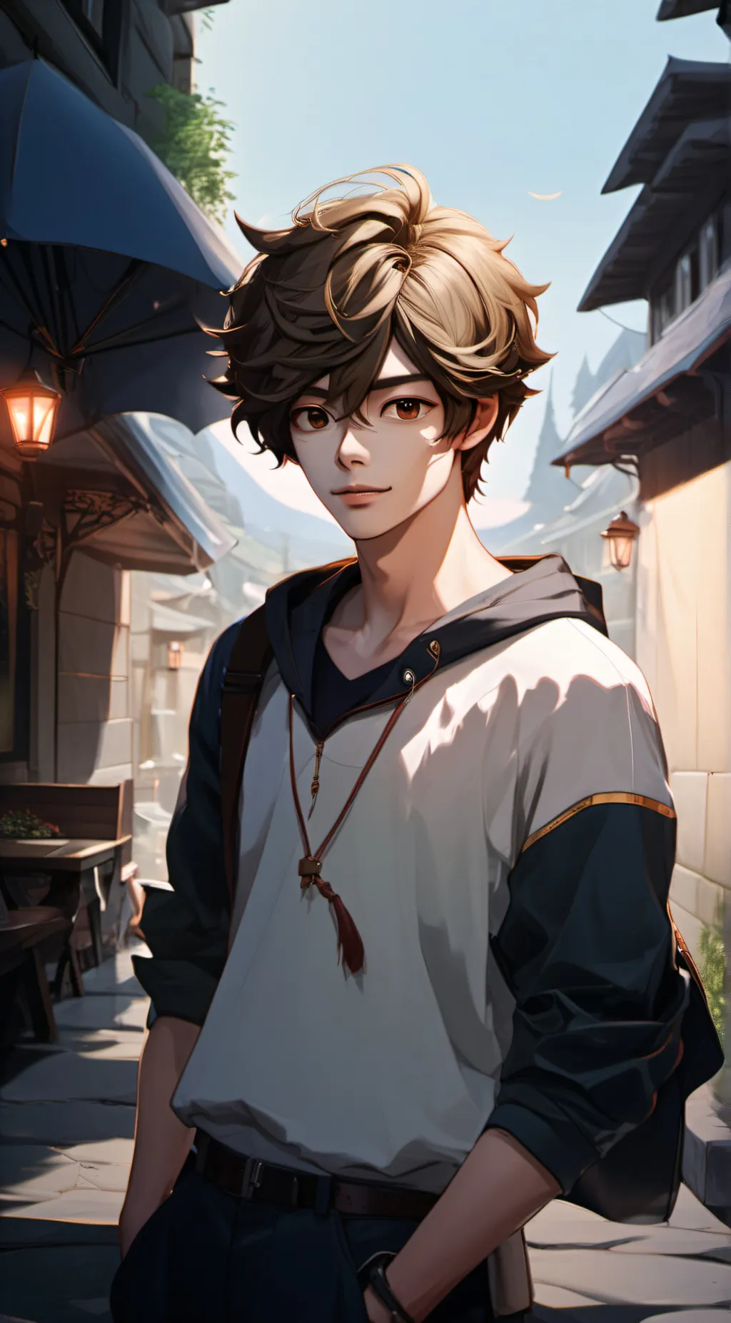 ai character: Liam background