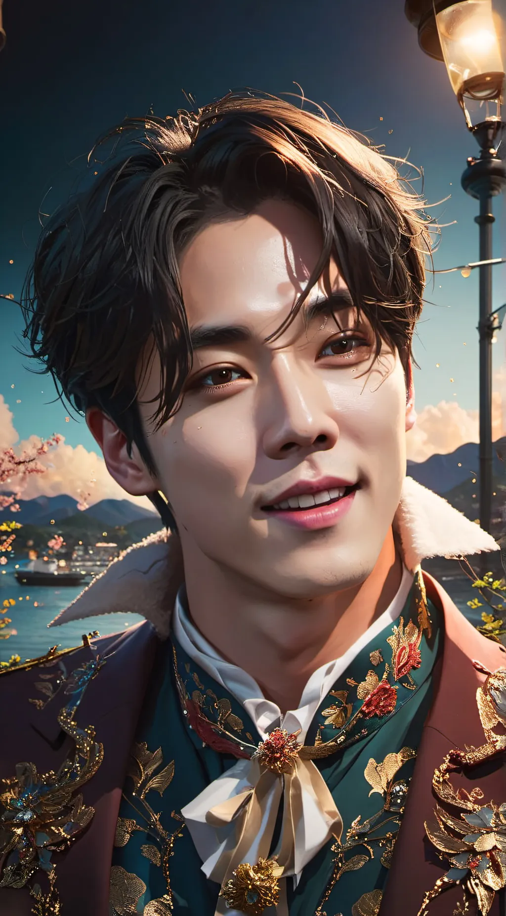 ai character: Park Min Wo background