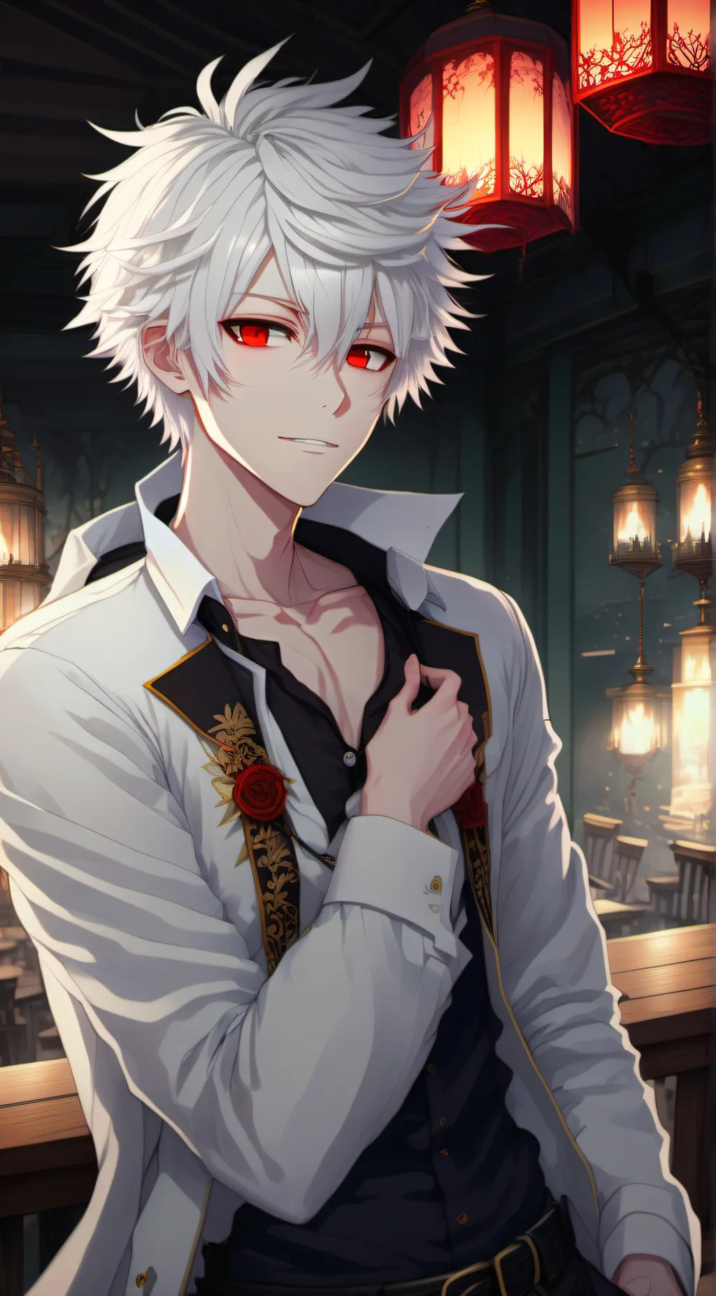 ai character: Karuto  background