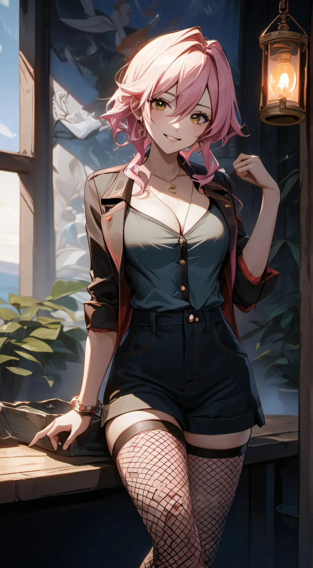 ai character: Allie background