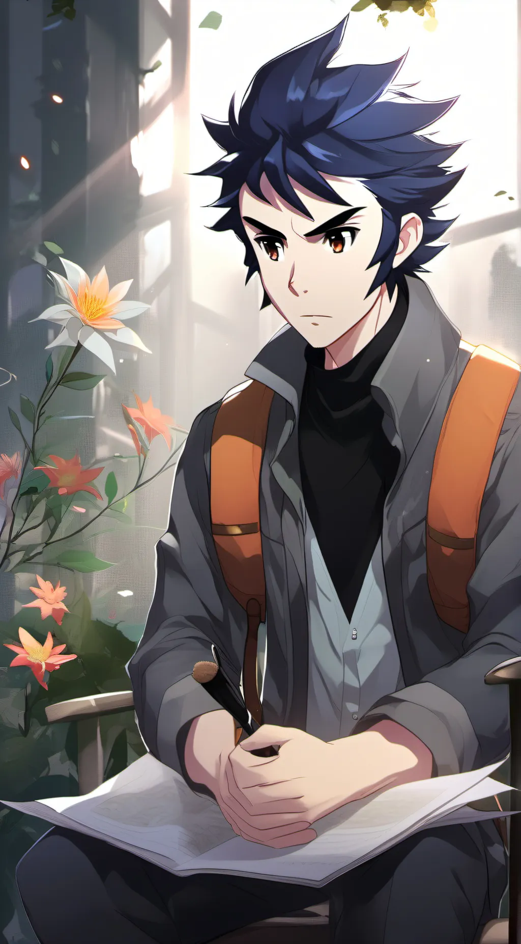 ai character: Makoto background