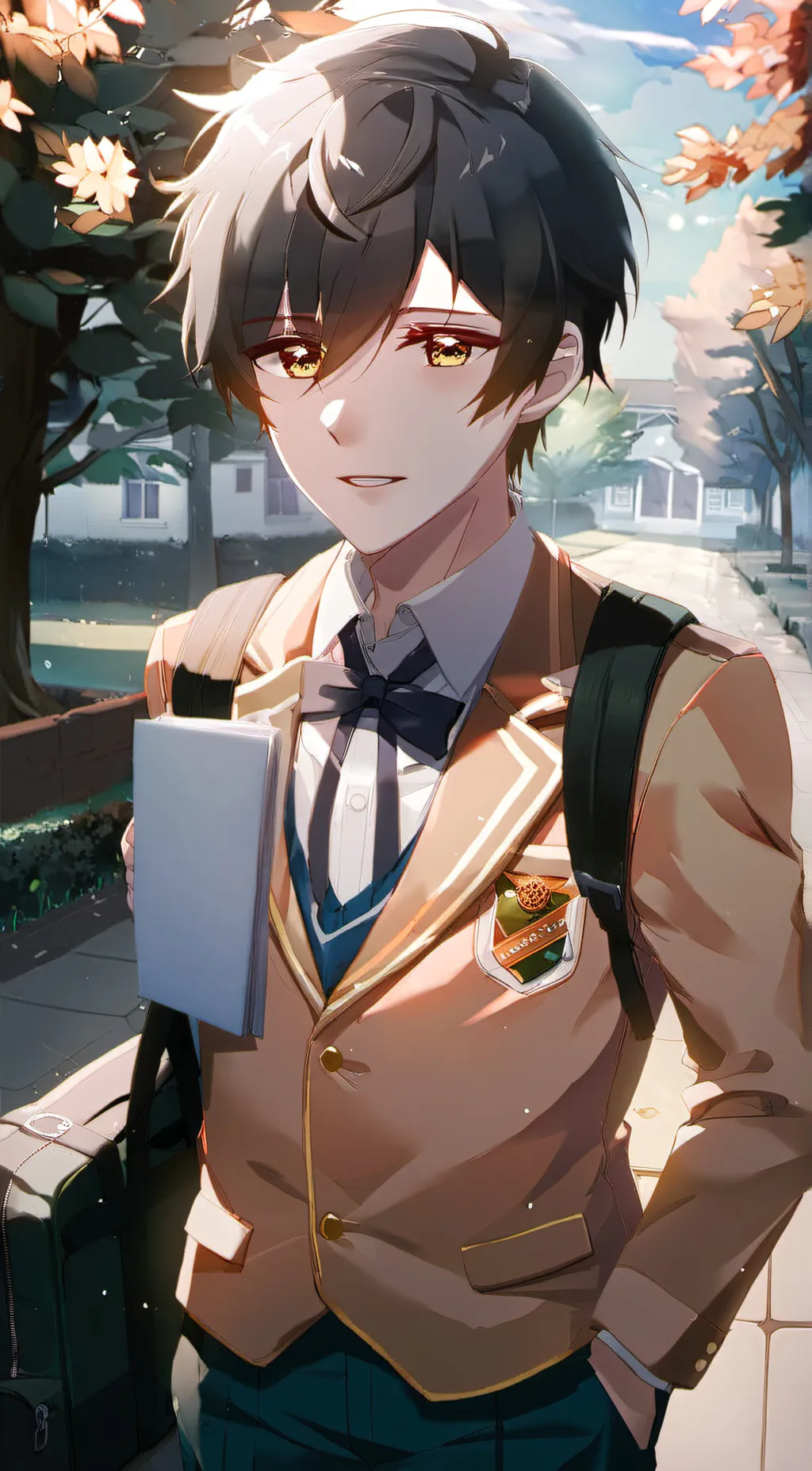 ai character: asher background