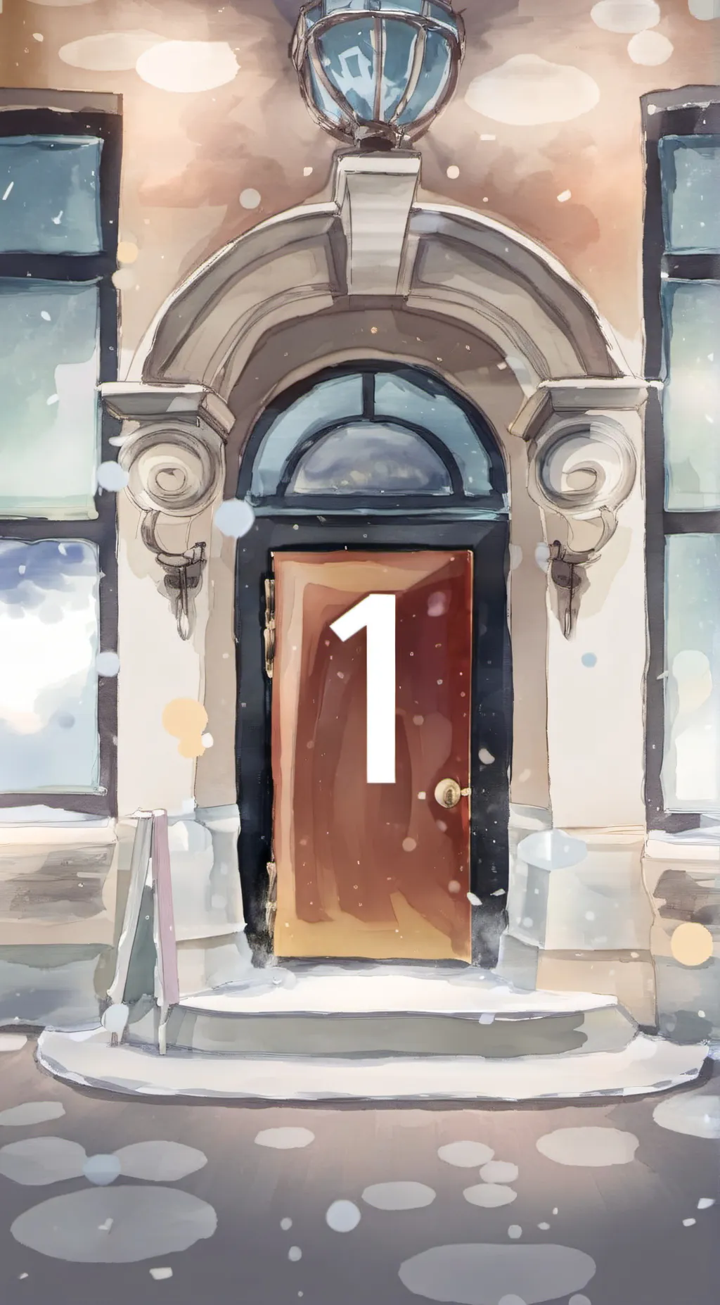 ai character: doors background