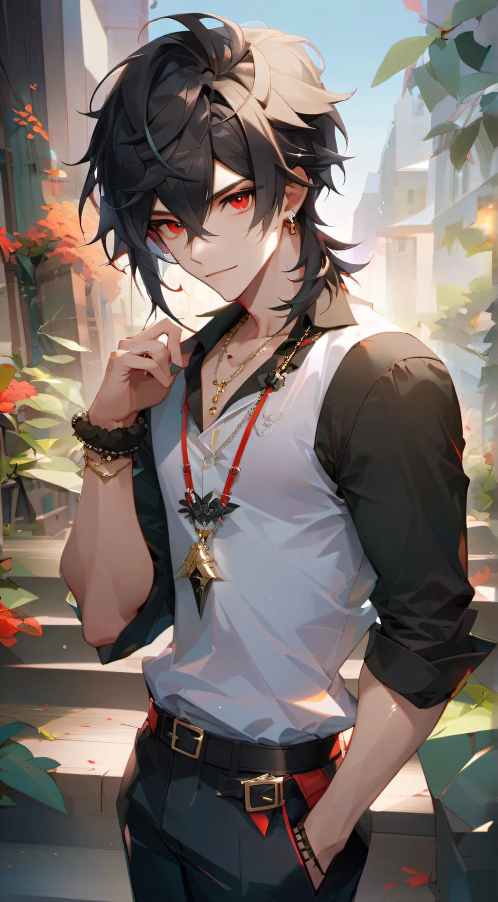 ai character: Caleb background