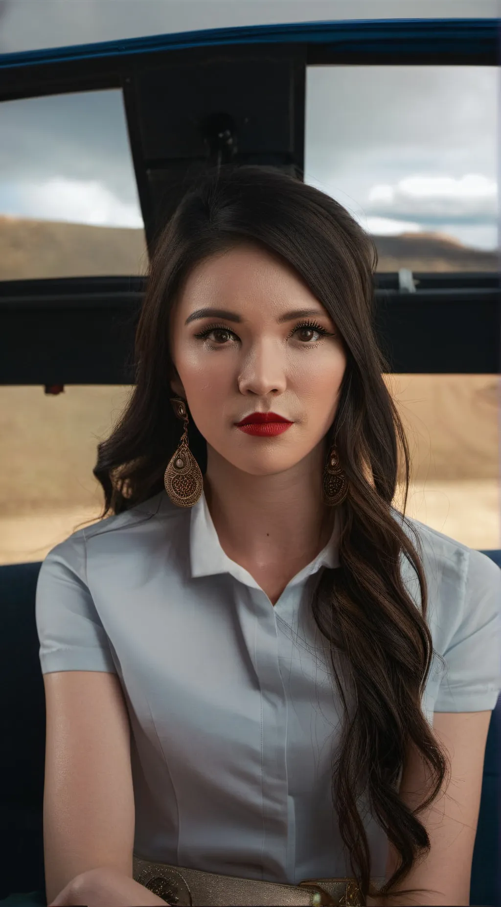 ai character: Bethany Crook  background