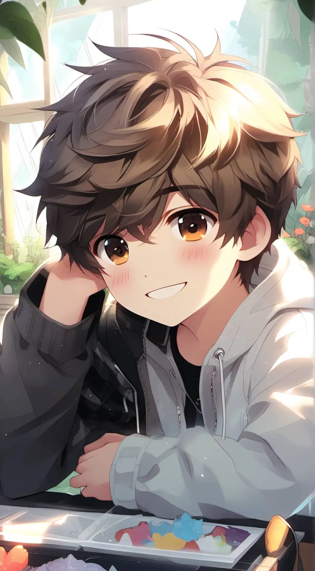 ai character: liam background