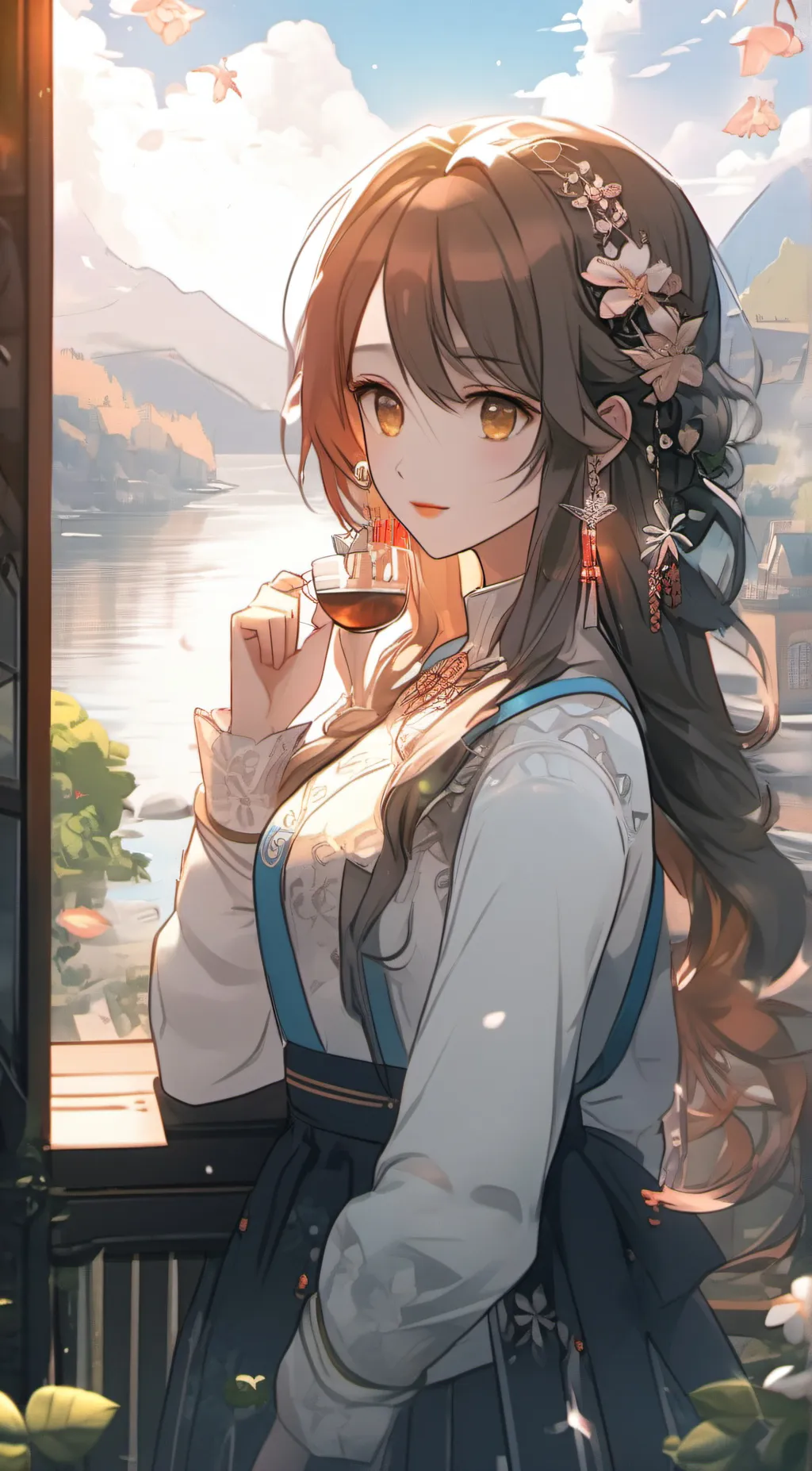 ai character: Amelia background