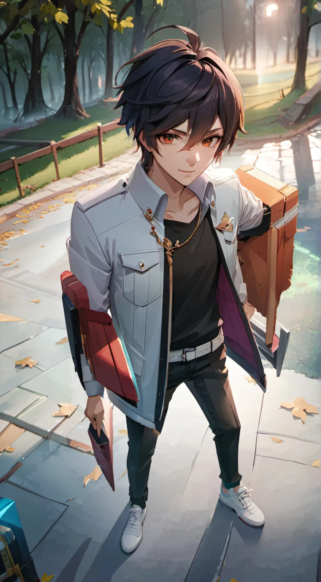 ai character: Jake  background